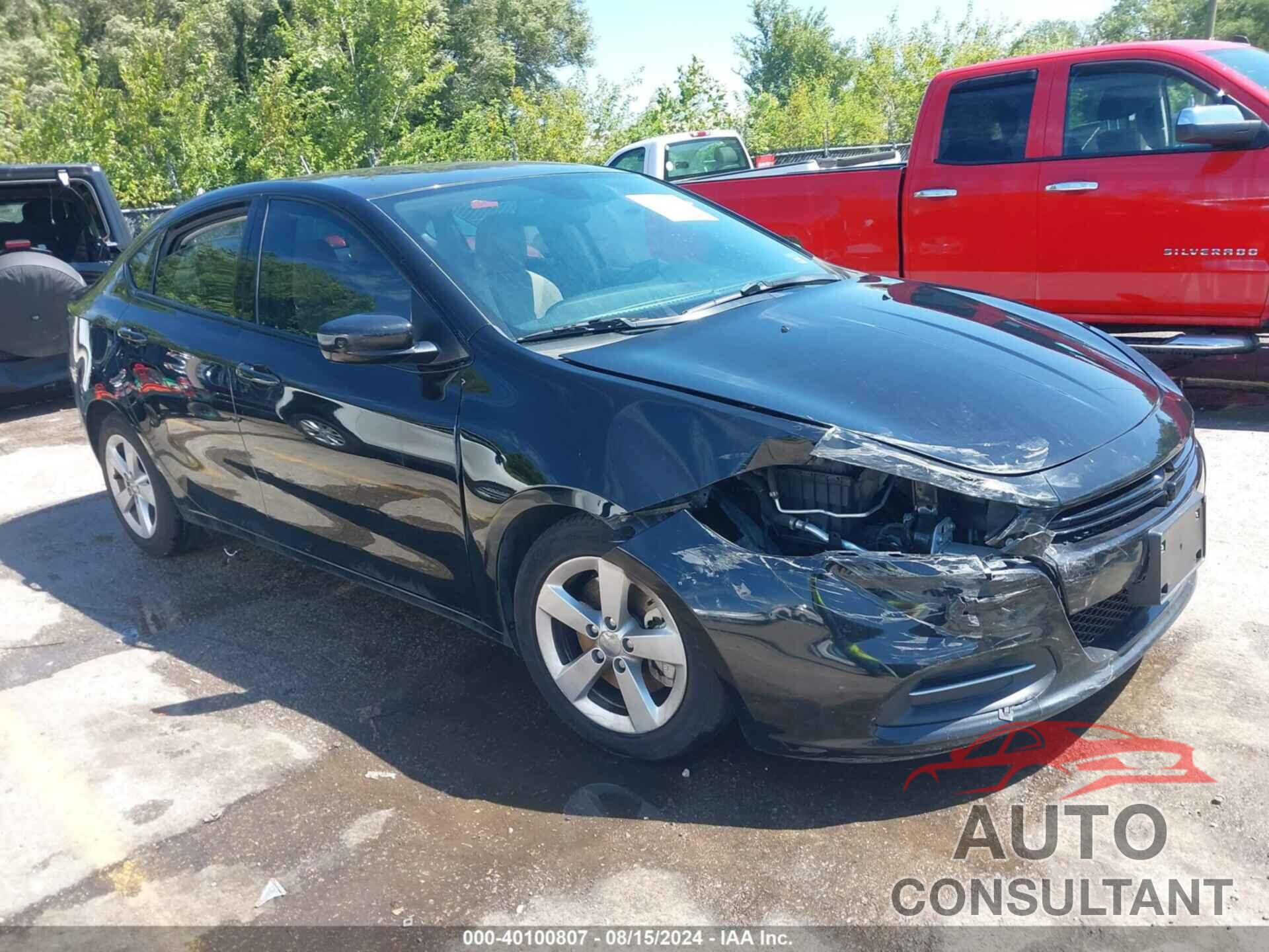 DODGE DART 2015 - 1C3CDFBBXFD364662