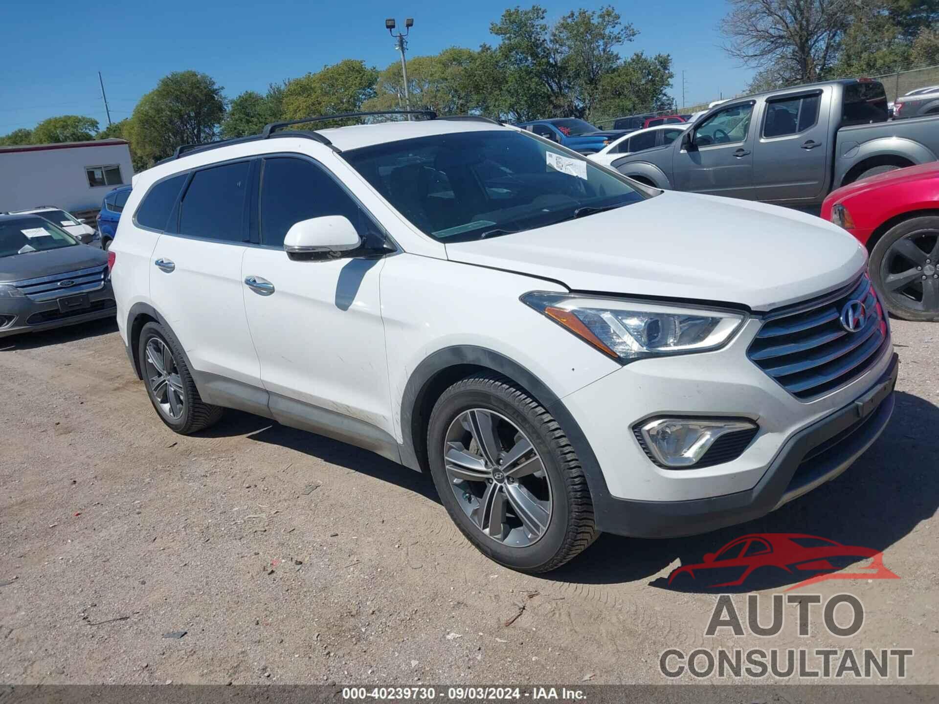 HYUNDAI SANTA FE 2016 - KM8SNDHF5GU131594