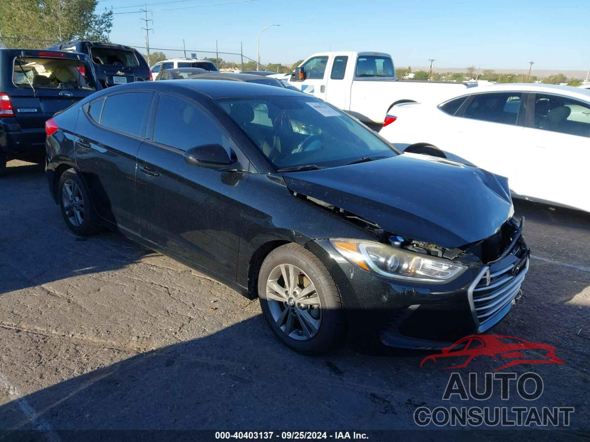 HYUNDAI ELANTRA 2018 - 5NPD84LF0JH295400