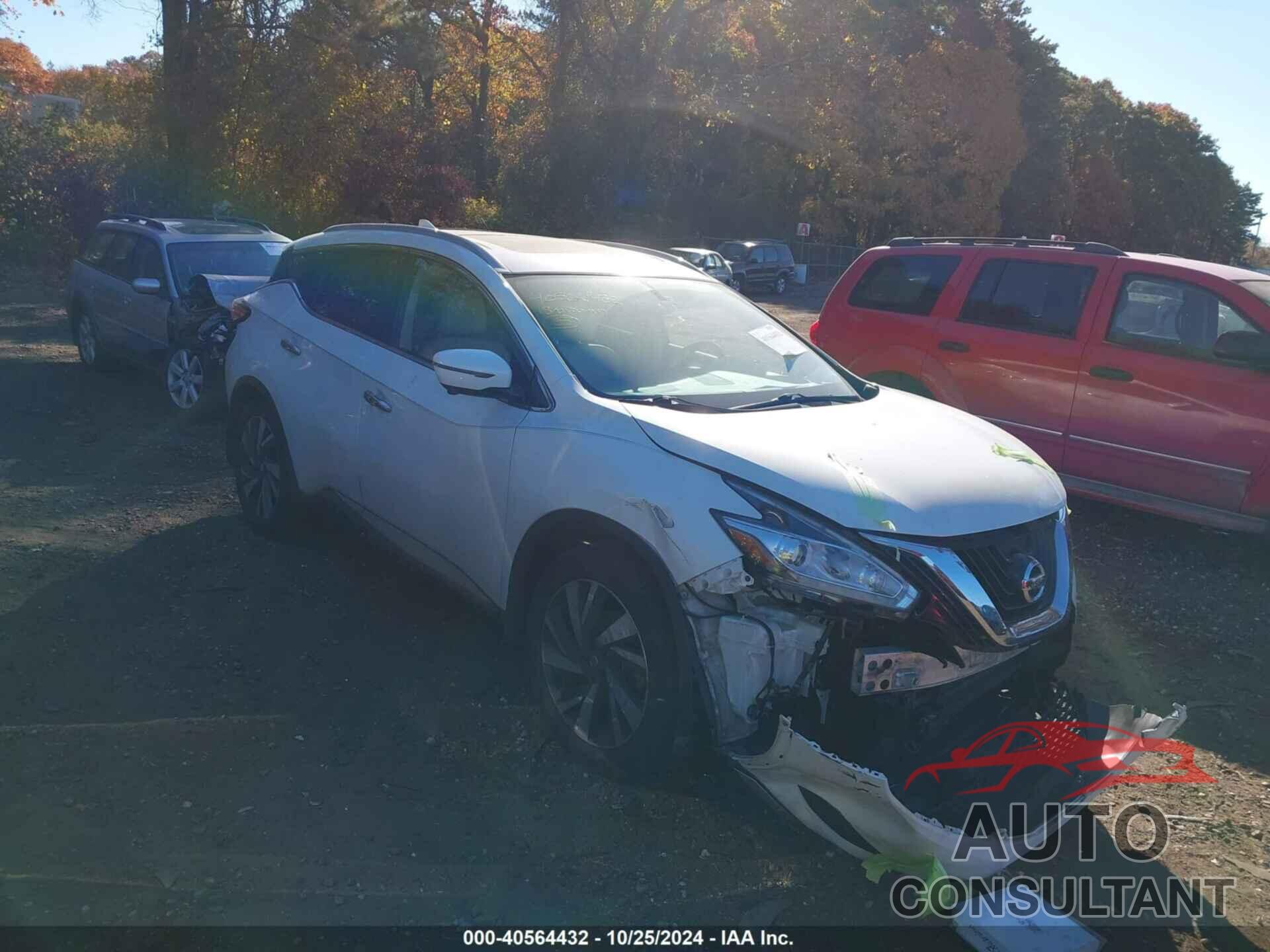 NISSAN MURANO 2018 - 5N1AZ2MH2JN165540