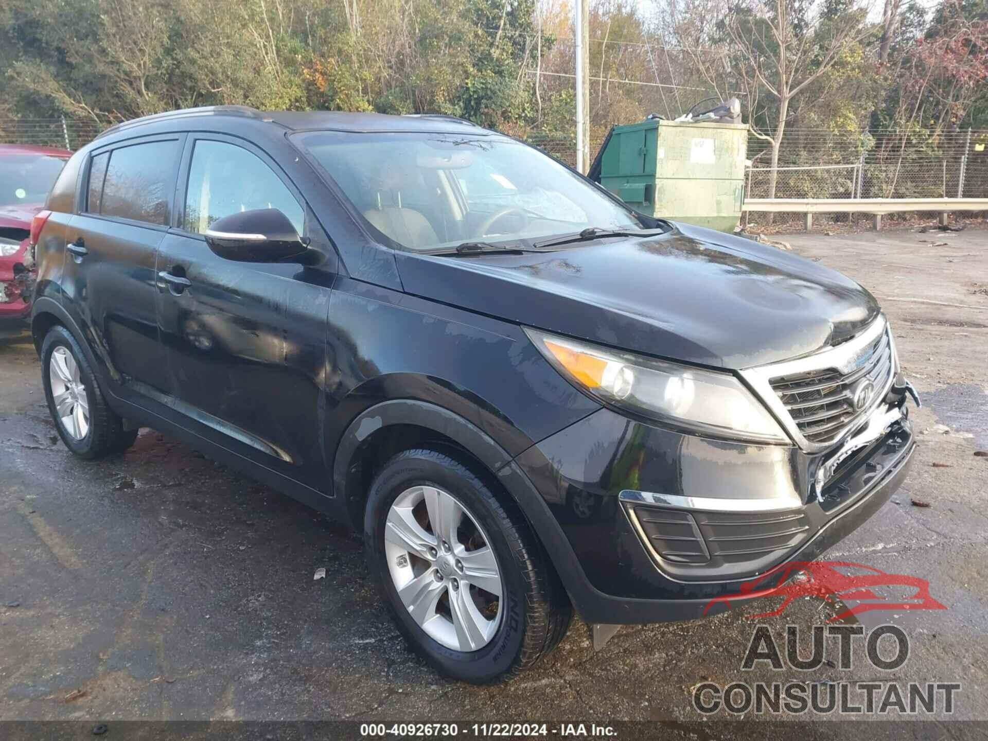 KIA SPORTAGE 2012 - KNDPB3A2XC7181128