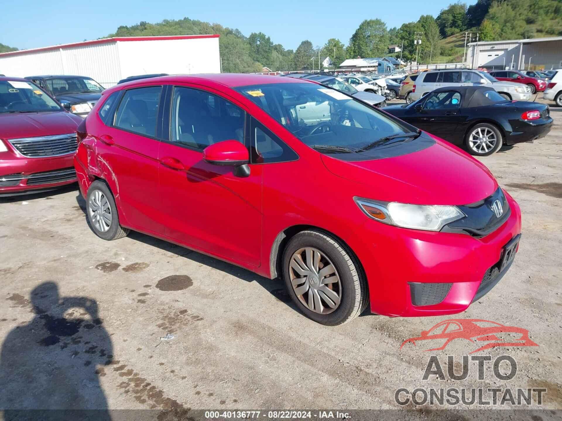 HONDA FIT 2016 - JHMGK5H52GX017890