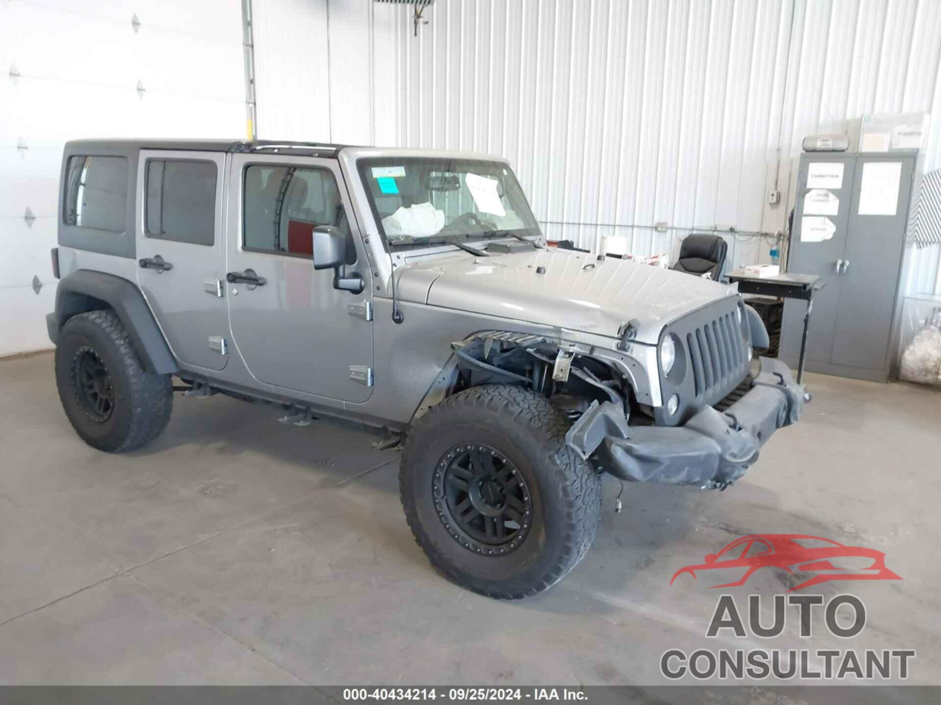 JEEP WRANGLER UNLIMITED 2016 - 1C4BJWDG7GL110228