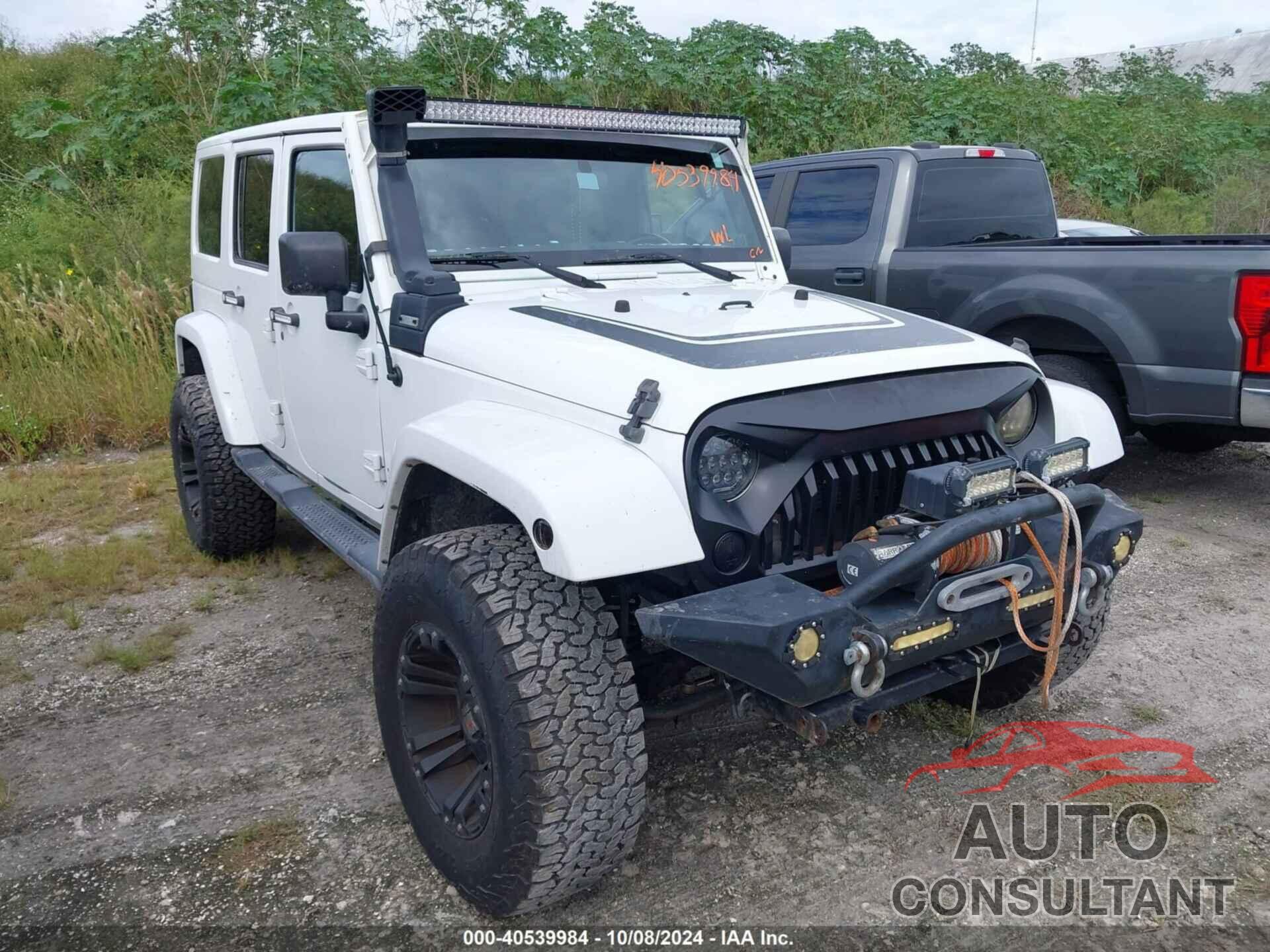 JEEP WRANGLER UNLIMITED 2012 - 1C4BJWEG2CL269277