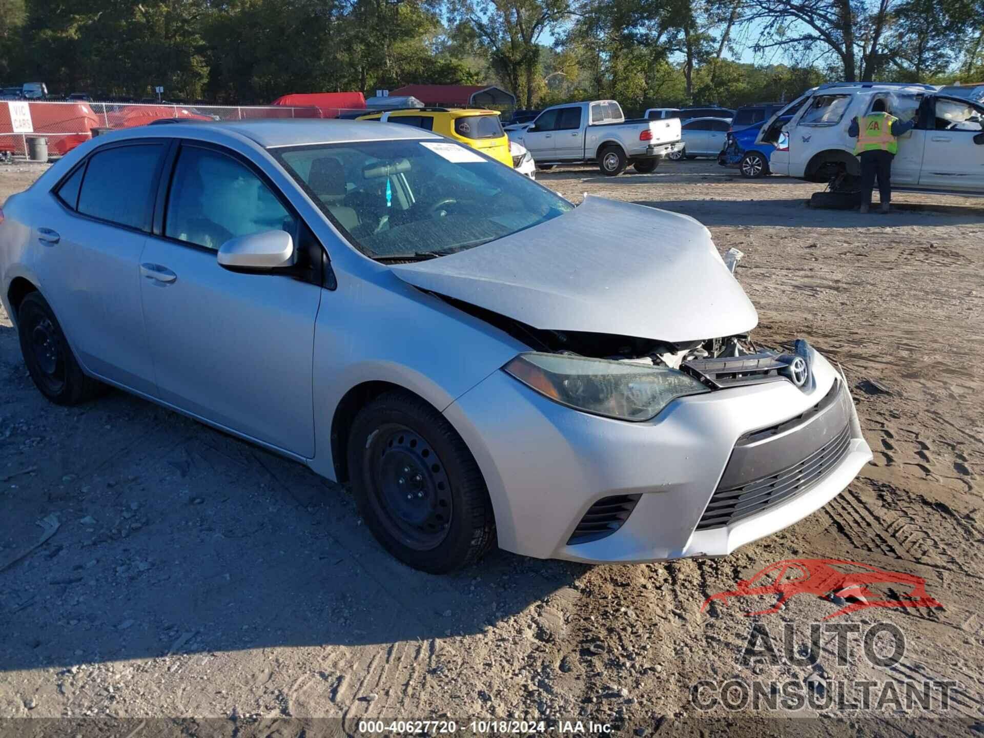 TOYOTA COROLLA 2015 - 2T1BURHE8FC238436