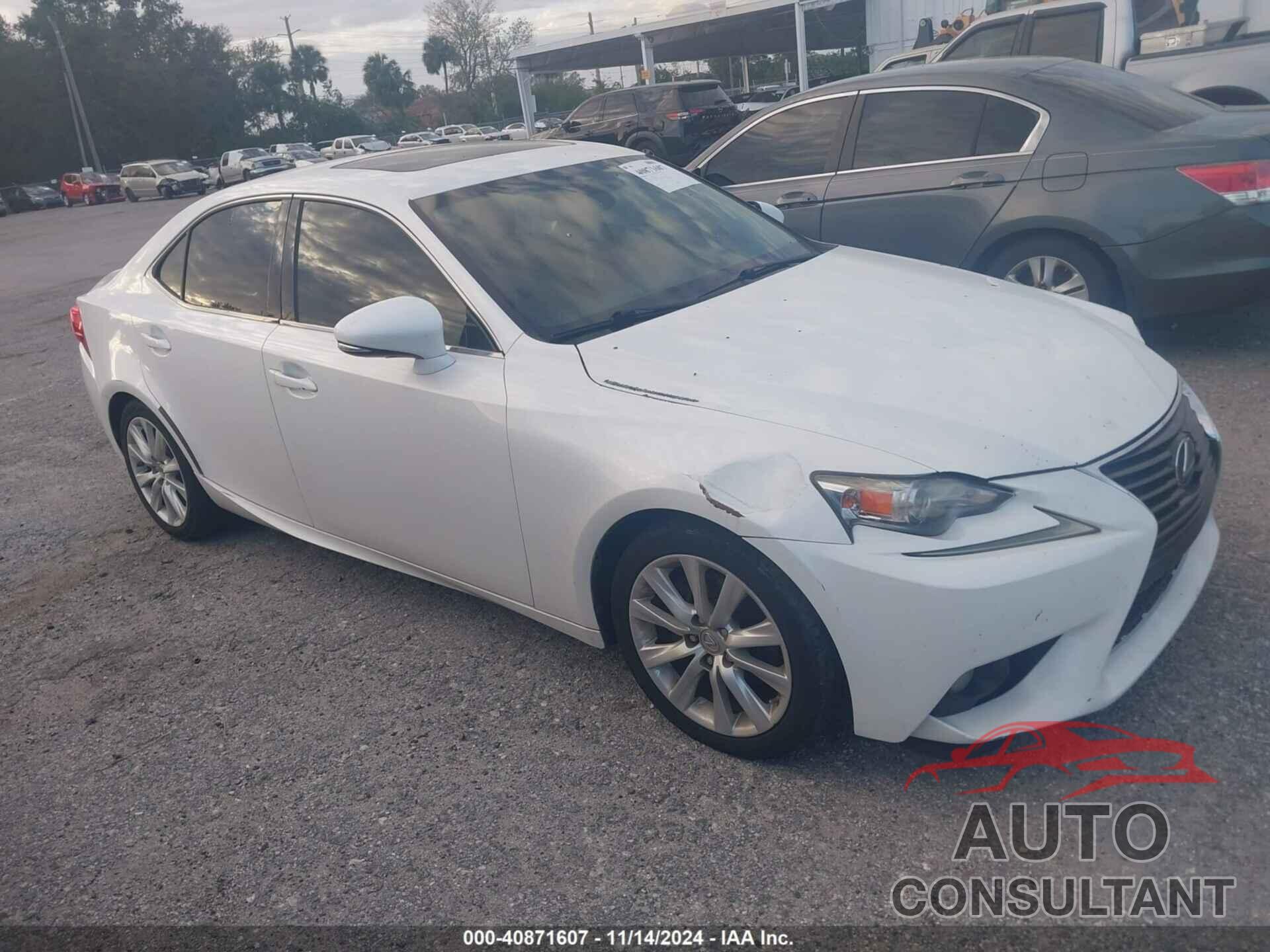 LEXUS IS 250 2014 - JTHBF1D29E5023634