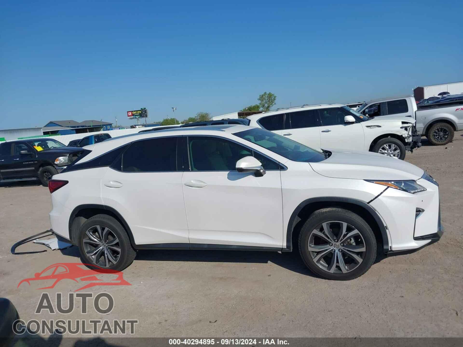 LEXUS RX 350 2017 - 2T2ZZMCA2HC087731