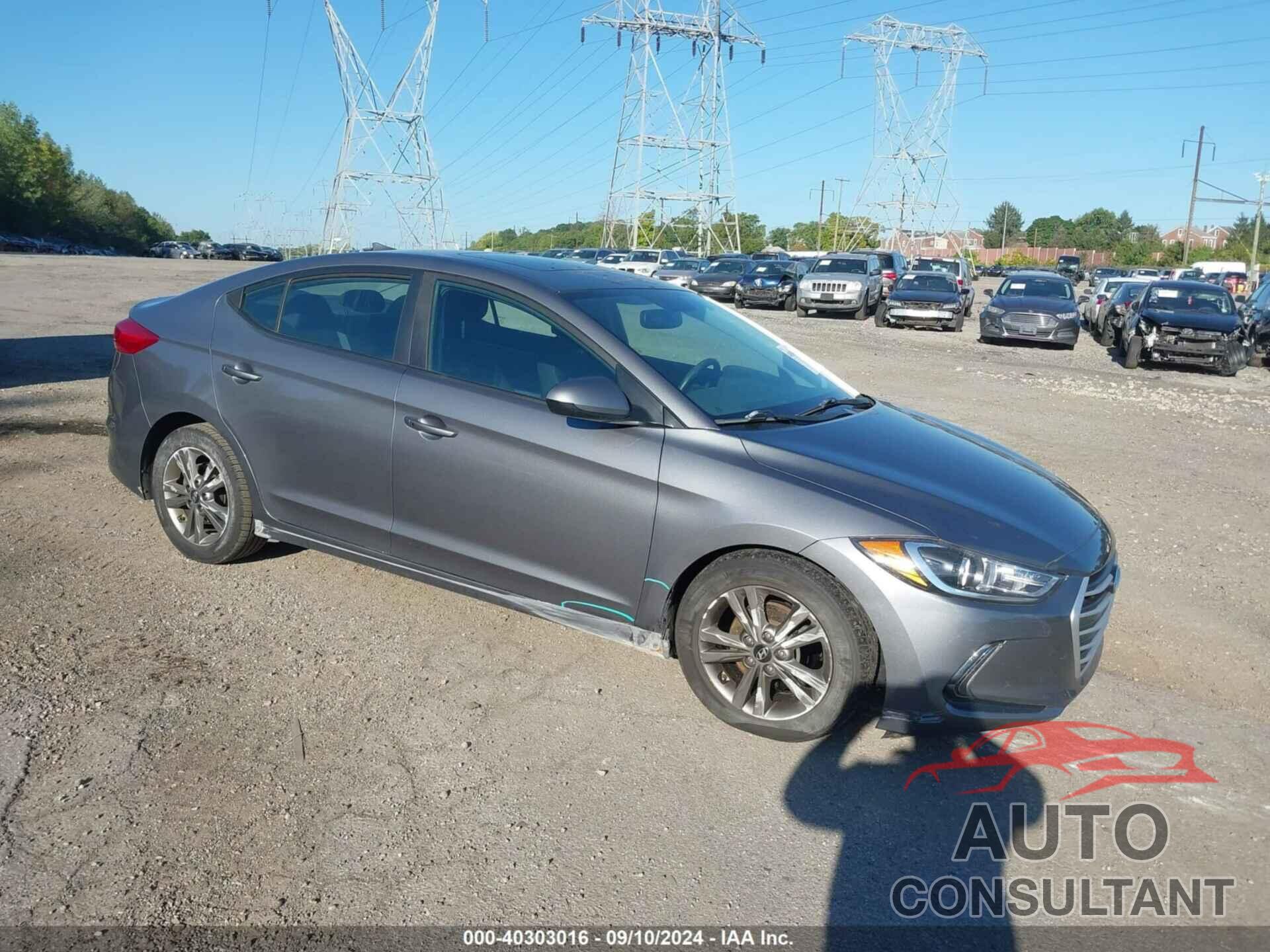HYUNDAI ELANTRA 2018 - 5NPD84LF2JH290263