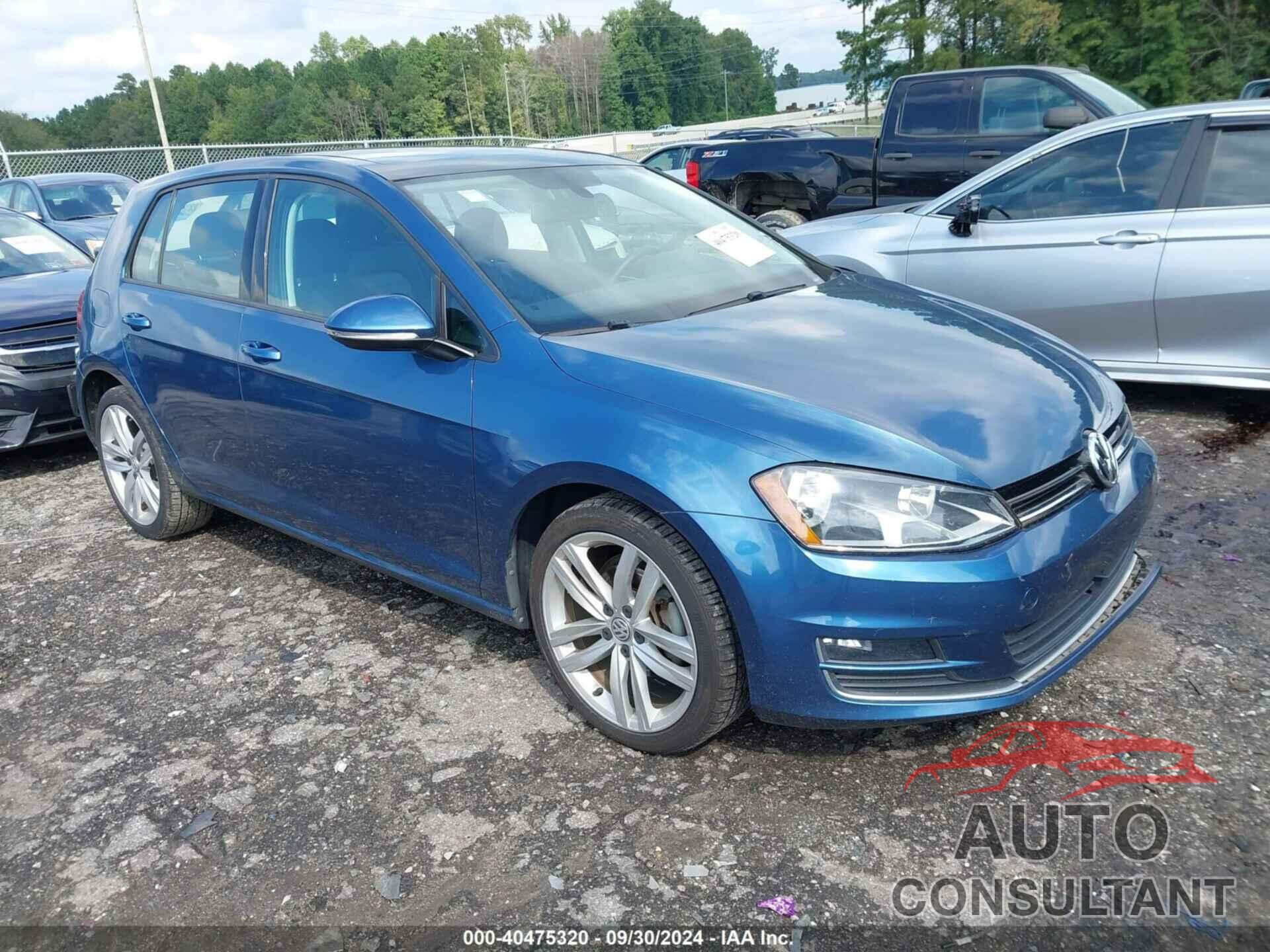 VOLKSWAGEN GOLF 2017 - 3VW217AU4HM015431