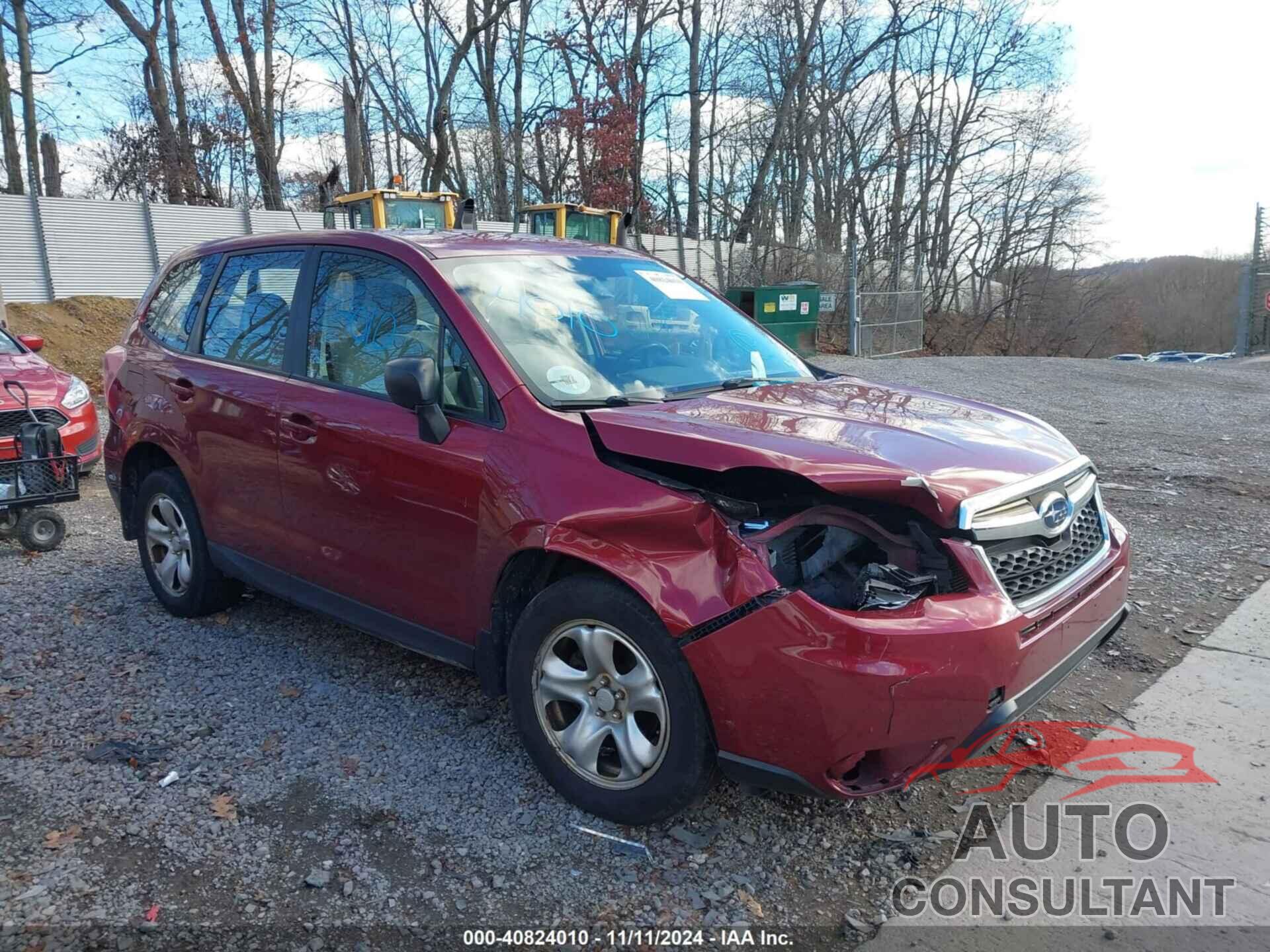 SUBARU FORESTER 2014 - JF2SJAACXEH508202