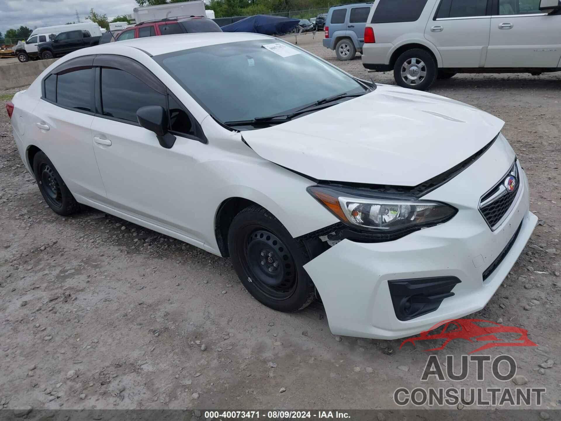 SUBARU IMPREZA 2017 - 4S3GKAA62H1620520