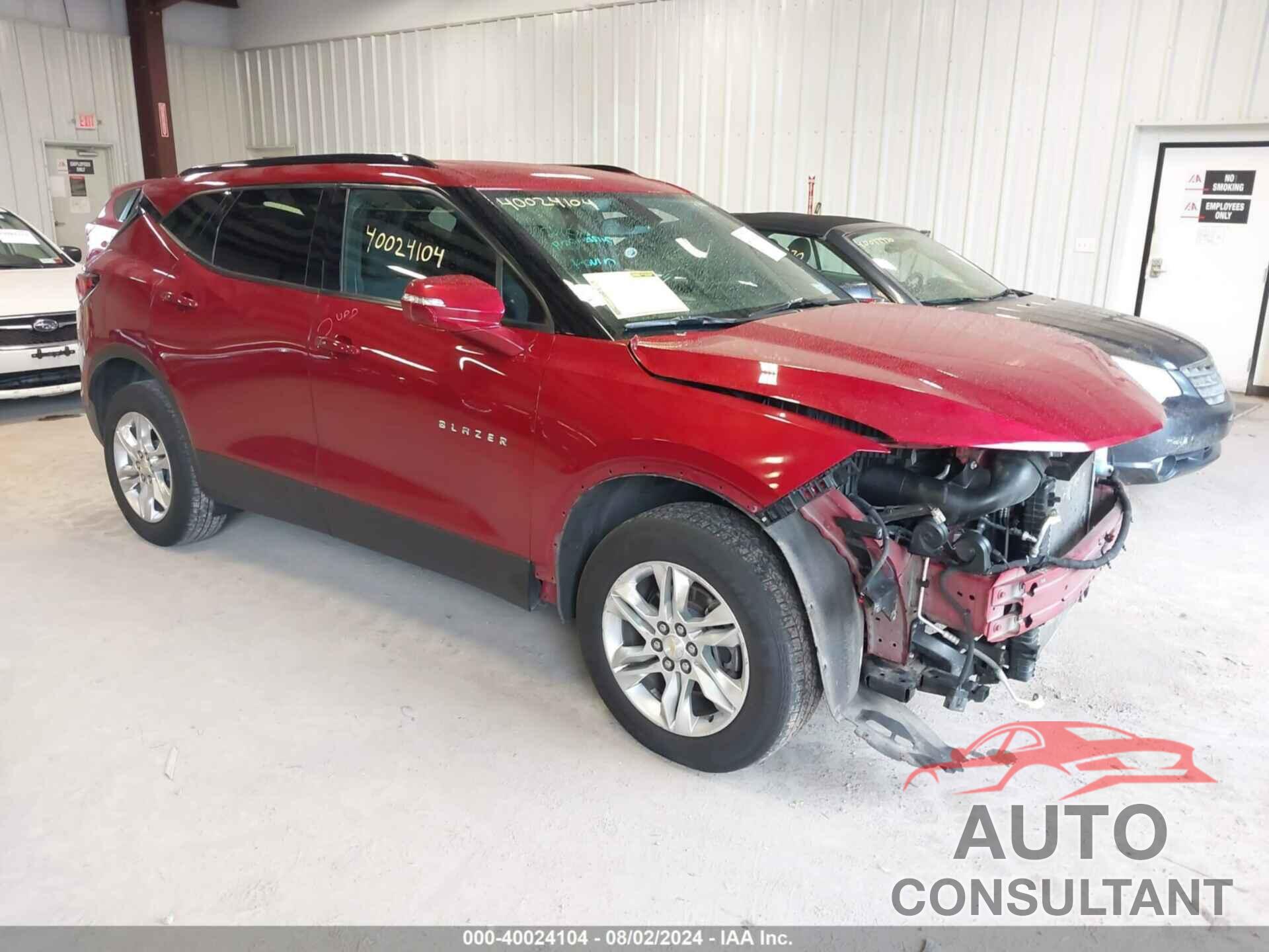 CHEVROLET BLAZER 2019 - 3GNKBBRA3KS690680