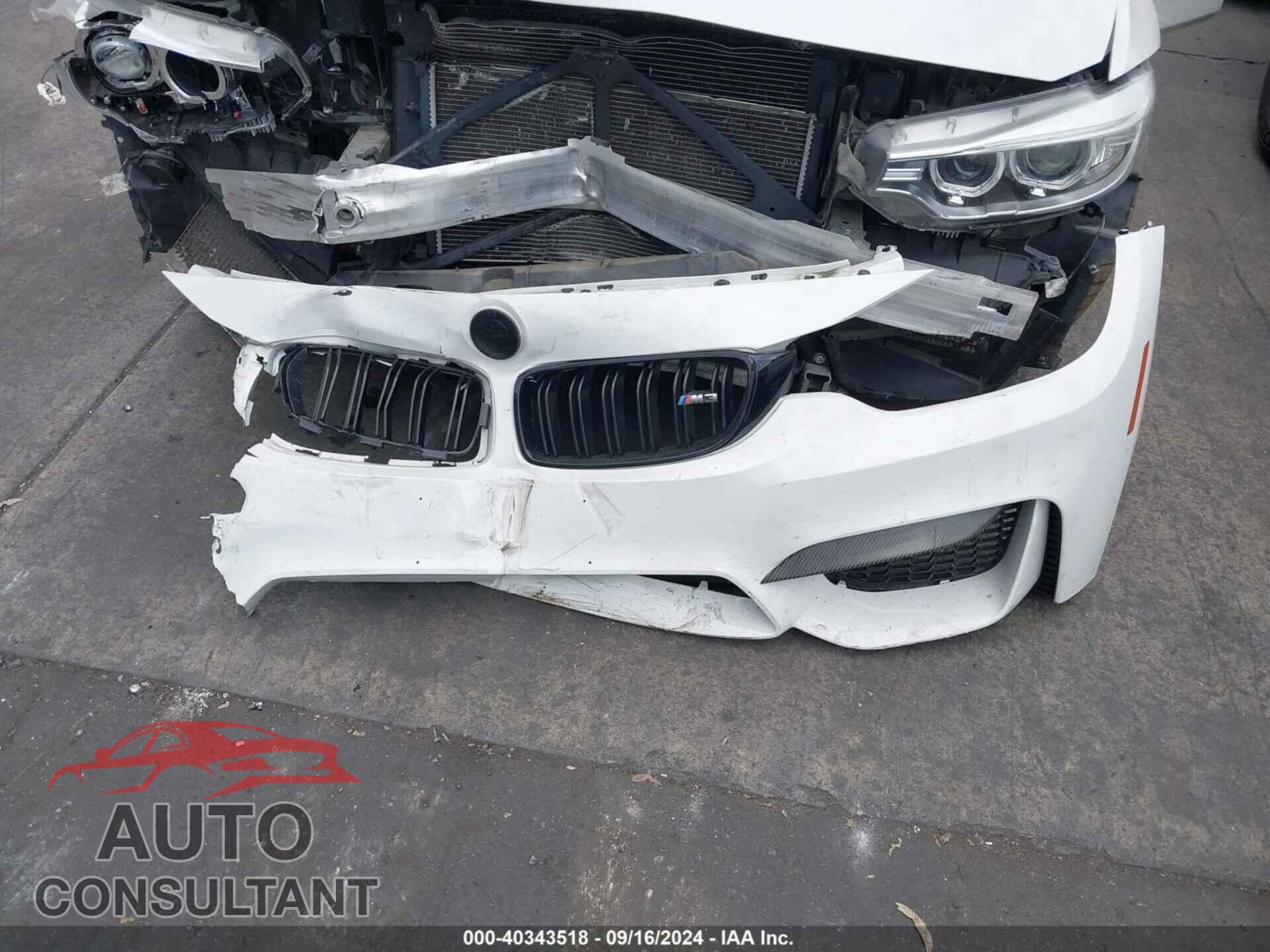 BMW M3 2017 - WBS8M9C38H5G85554