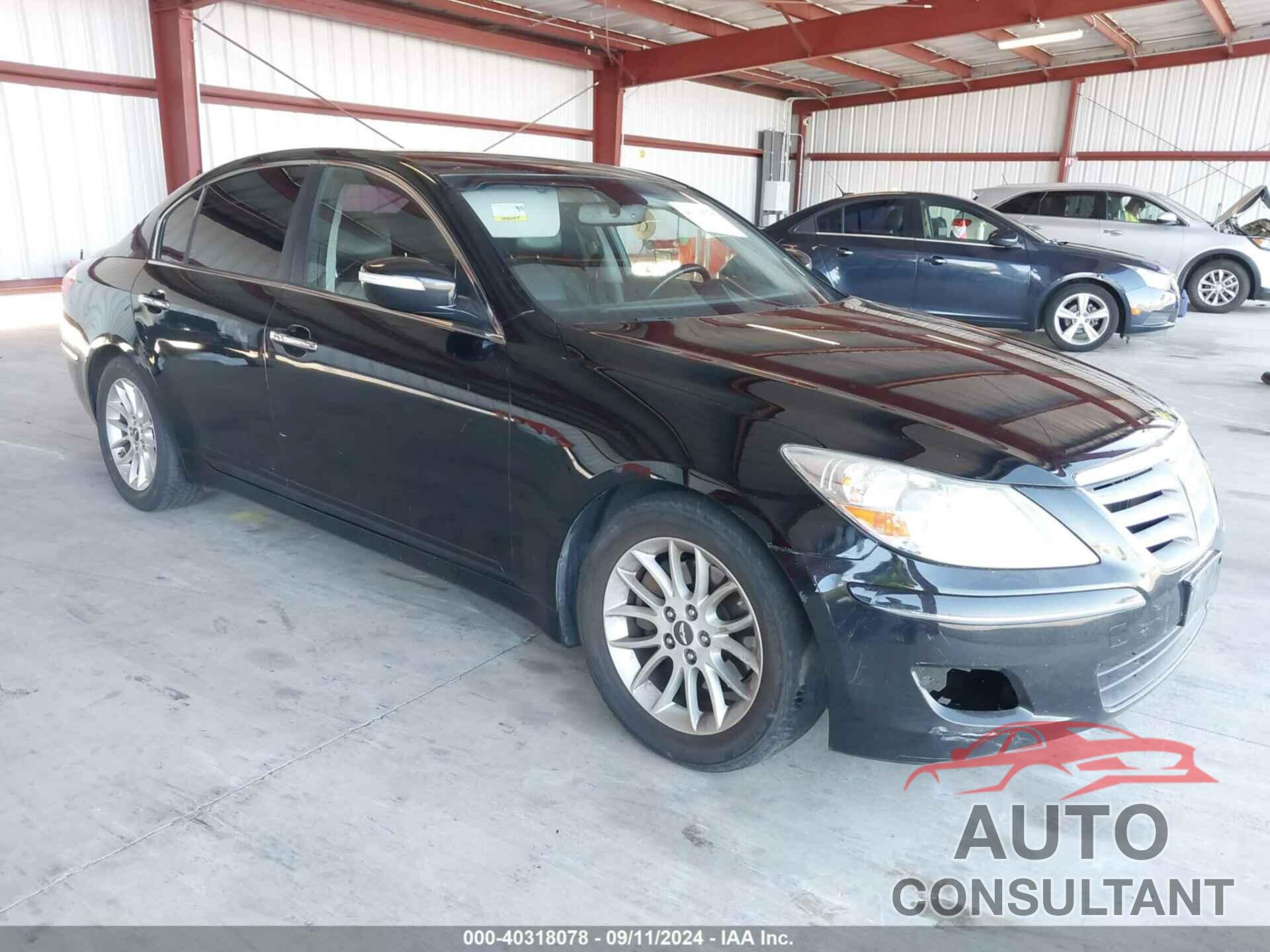 HYUNDAI GENESIS 2011 - KMHGC4DE4BU139297