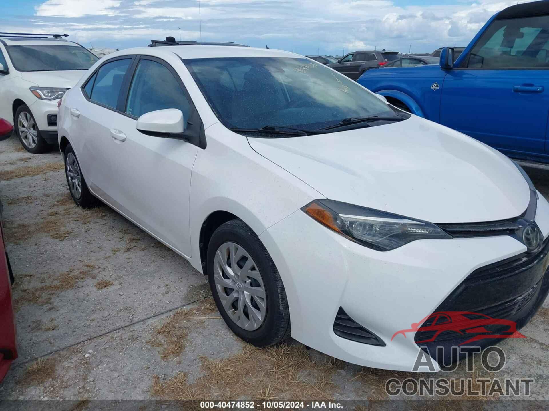 TOYOTA COROLLA 2019 - 2T1BURHE9KC176927