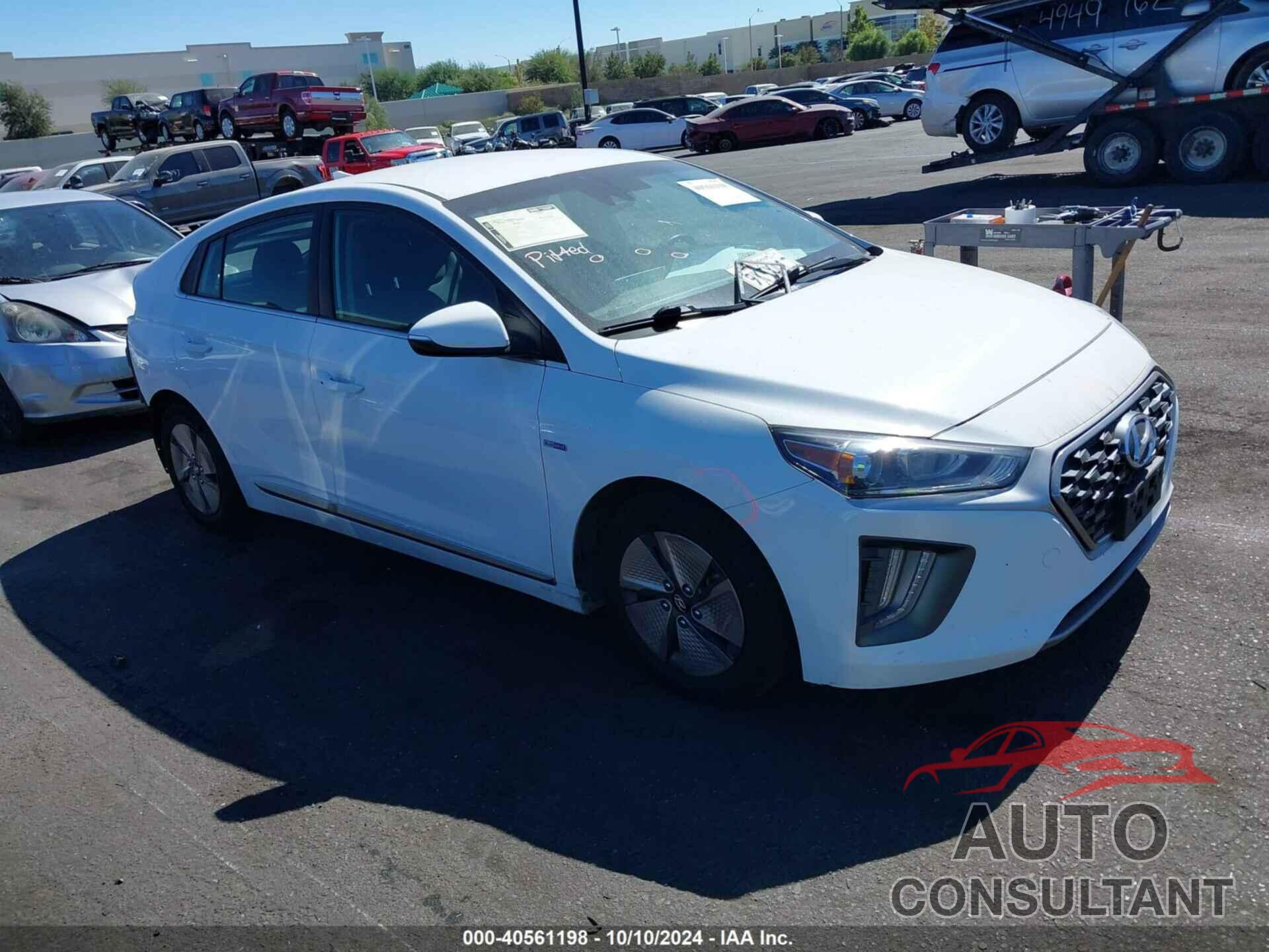 HYUNDAI IONIQ HYBRID 2020 - KMHC75LC8LU238845