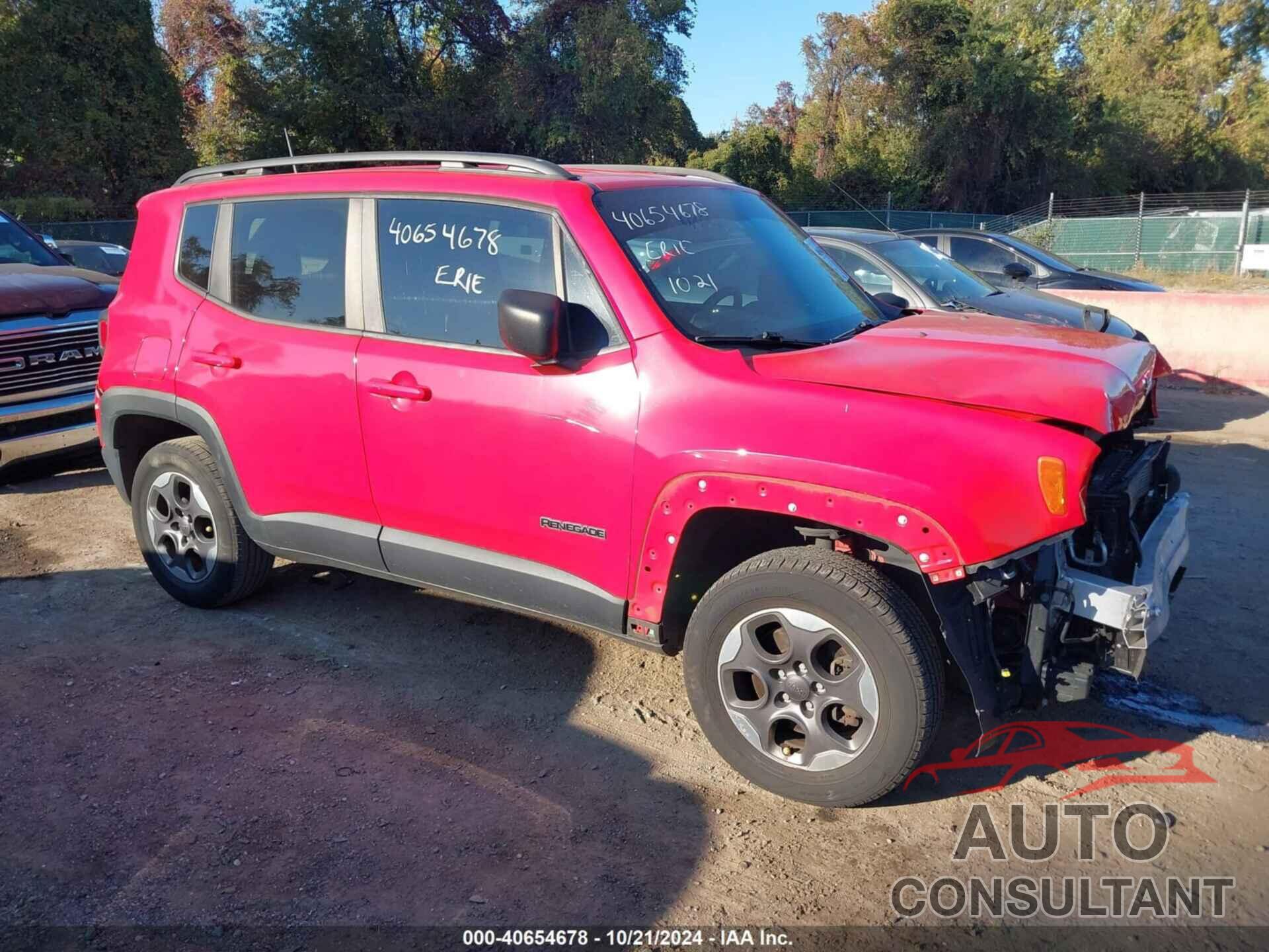 JEEP RENEGADE 2017 - ZACCJBAB9HPE91096