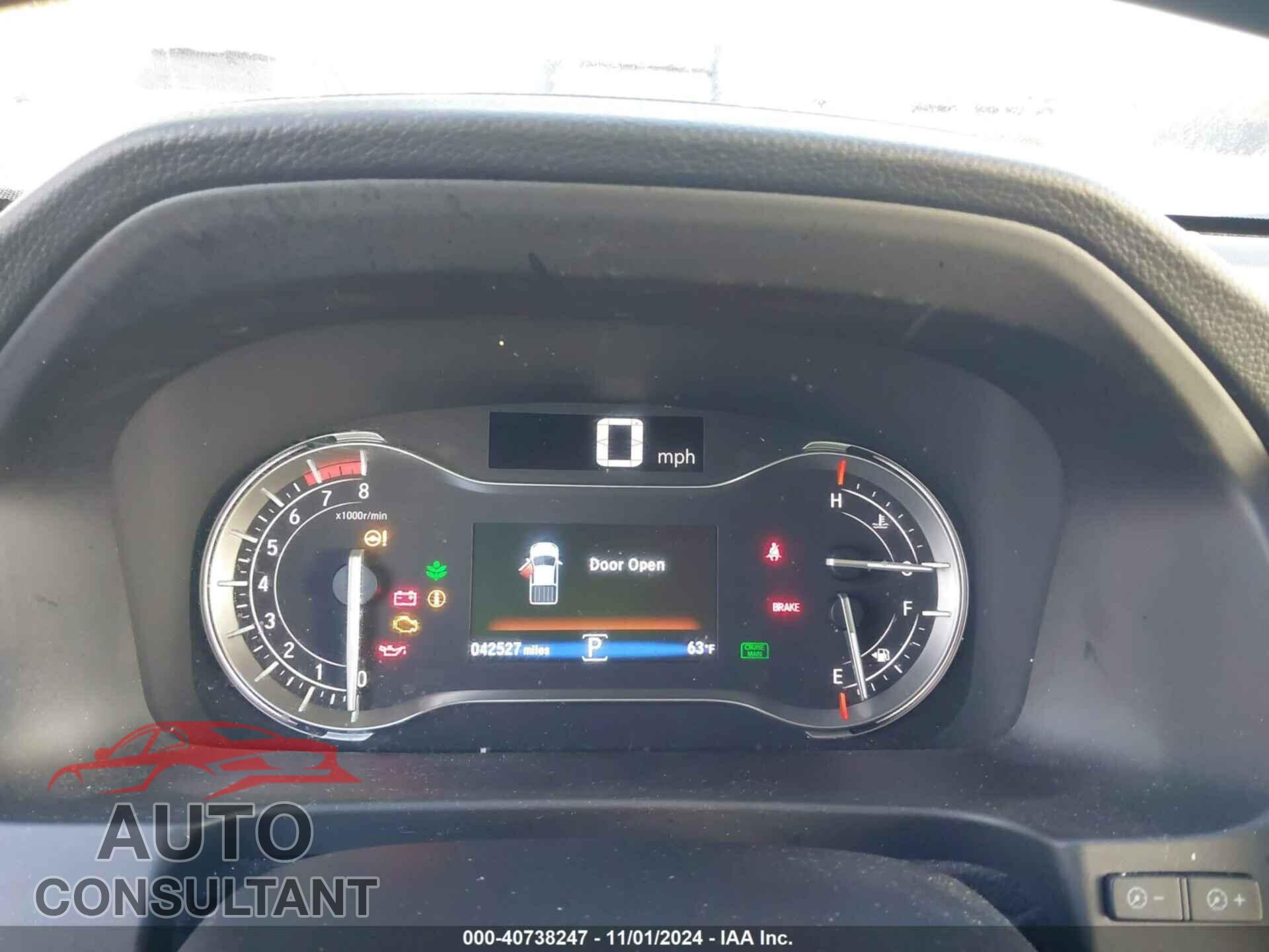 HONDA RIDGELINE 2019 - 5FPYK2F53KB008410