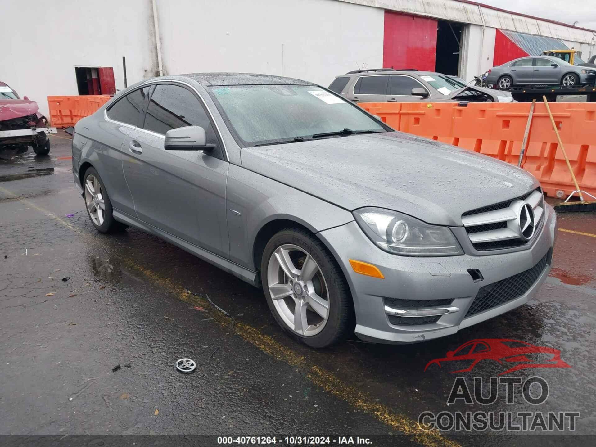 MERCEDES-BENZ C 250 2012 - WDDGJ4HB5CF888678