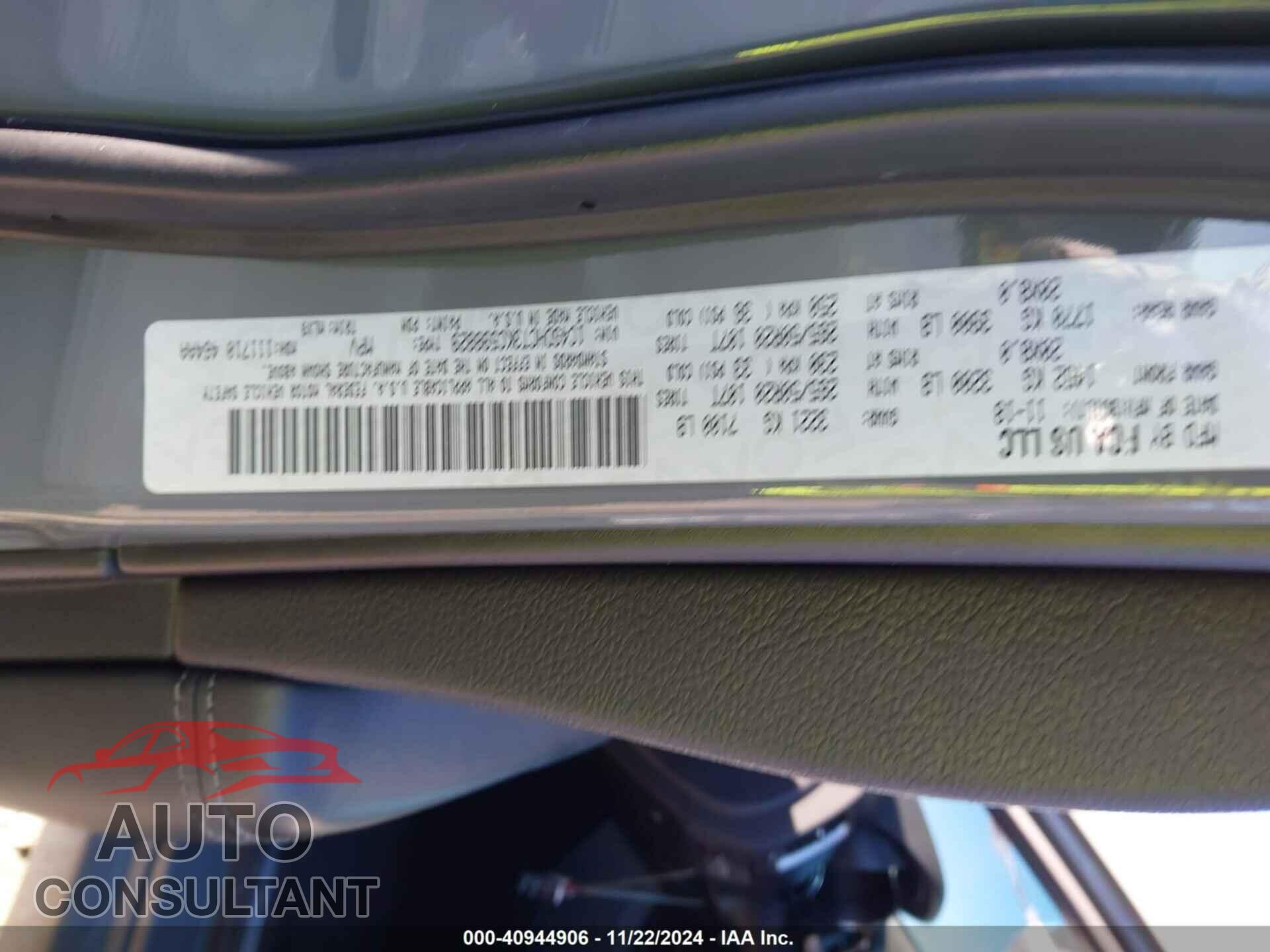 DODGE DURANGO 2019 - 1C4SDHCT3KC598829
