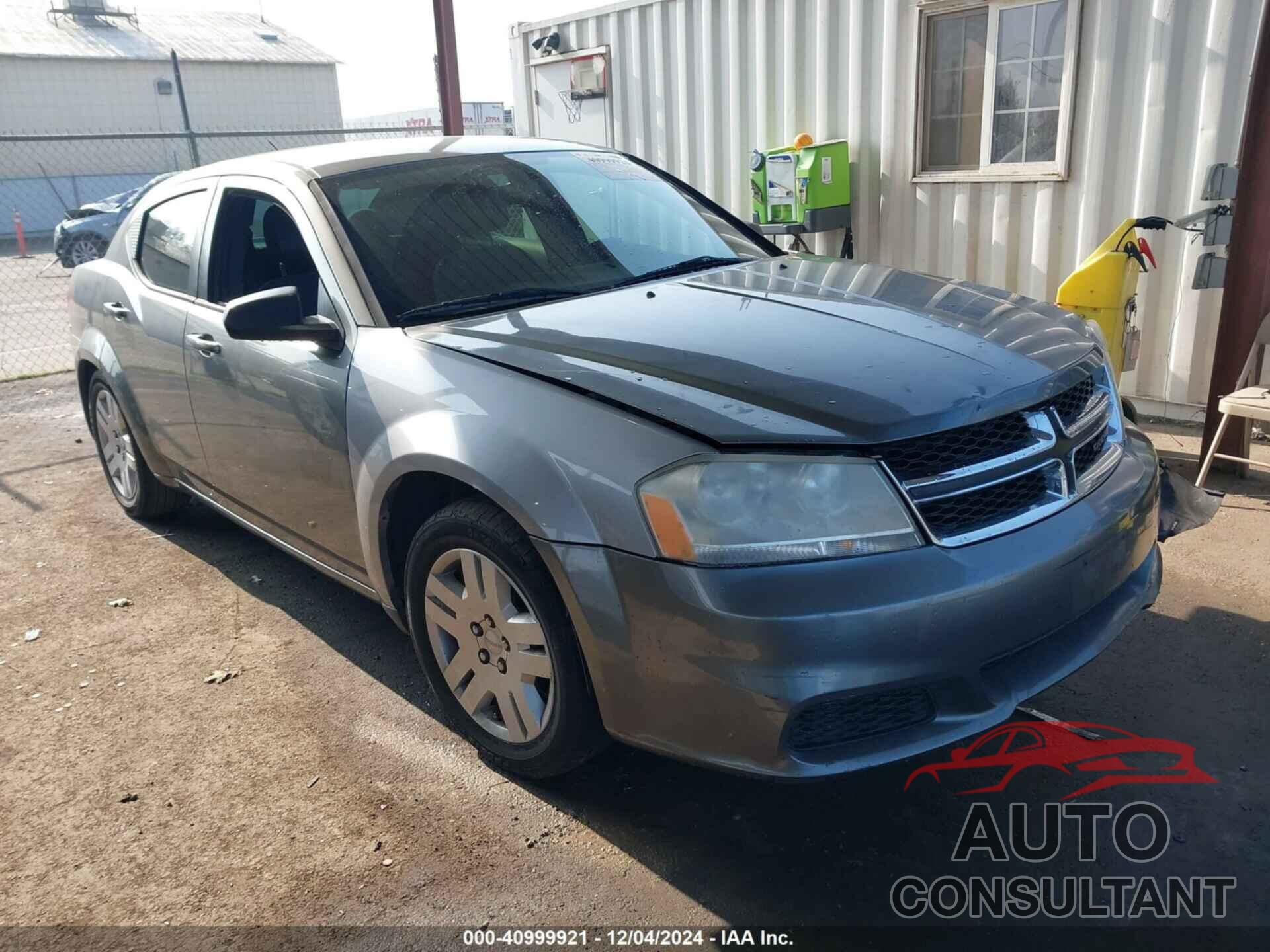 DODGE AVENGER 2013 - 1C3CDZAB3DN654123