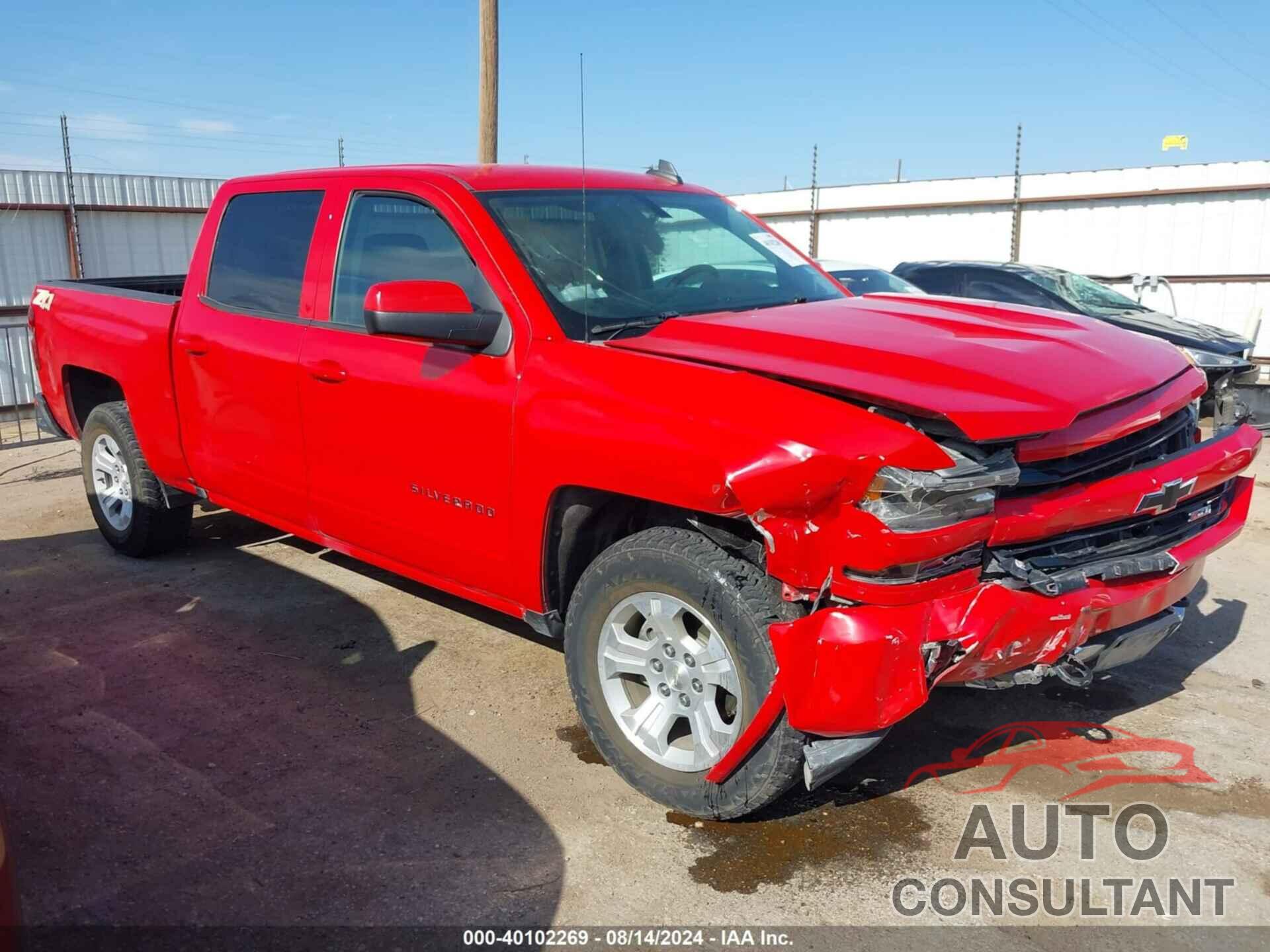 CHEVROLET SILVERADO 1500 2018 - 3GCUKRECXJG599828