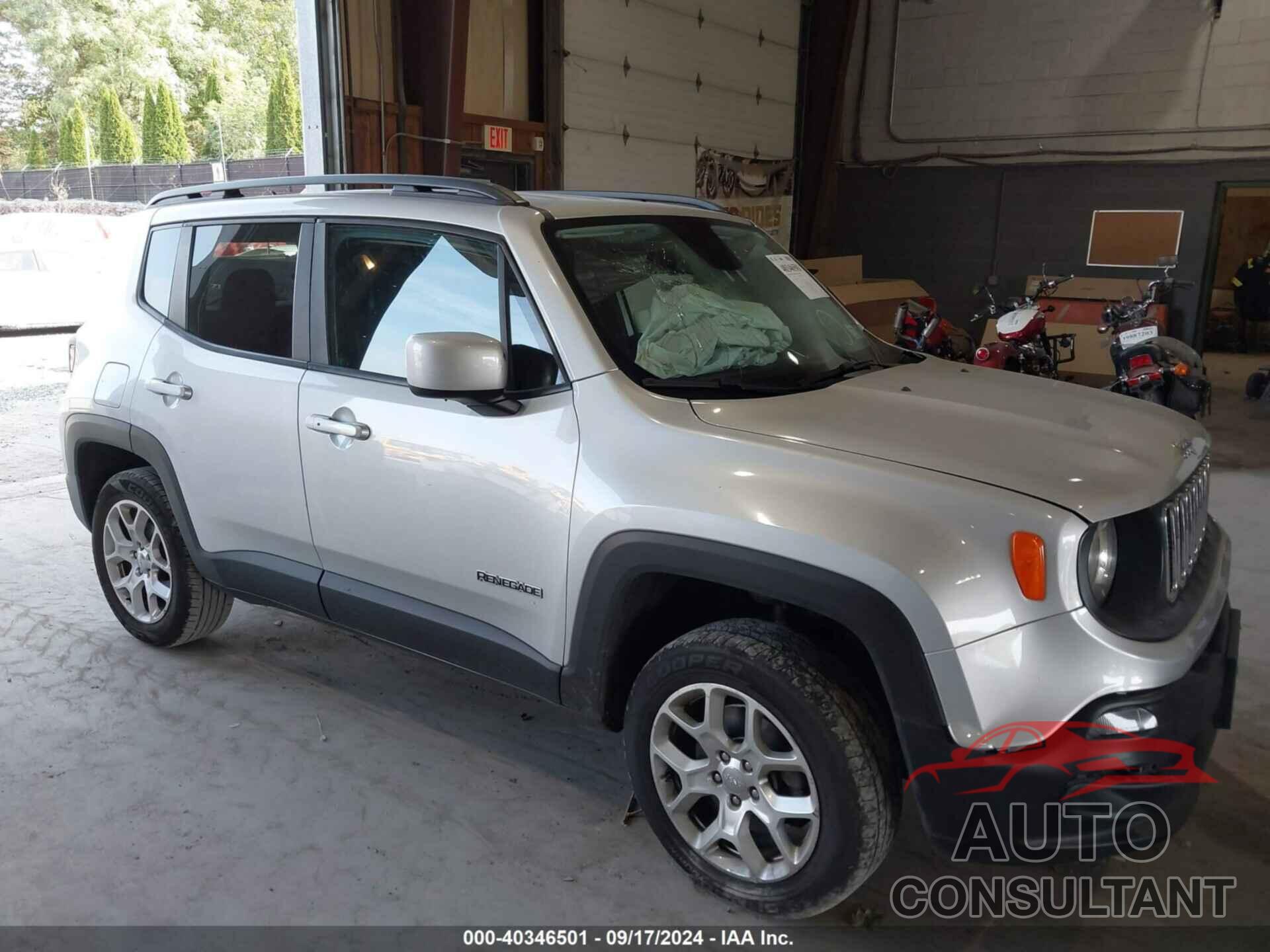 JEEP RENEGADE 2016 - ZACCJBBT8GPD25402