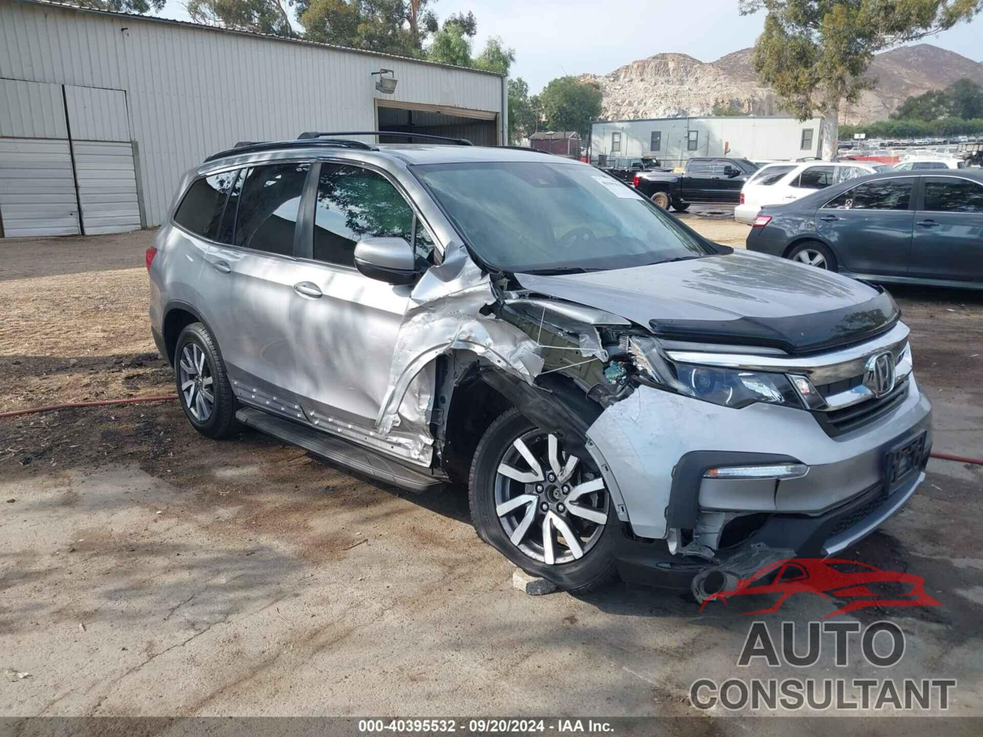 HONDA PILOT 2019 - 5FNYF5H39KB045374