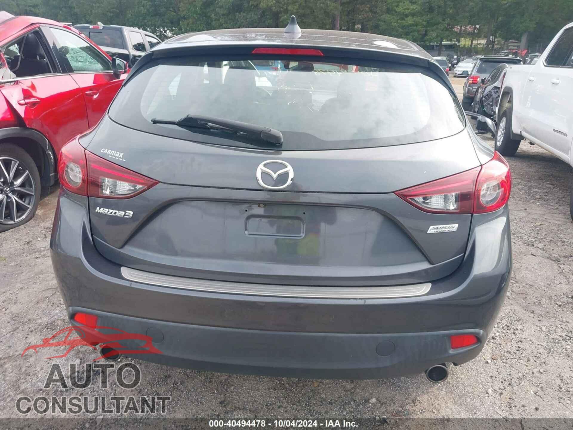 MAZDA MAZDA3 2014 - JM1BM1M78E1211118