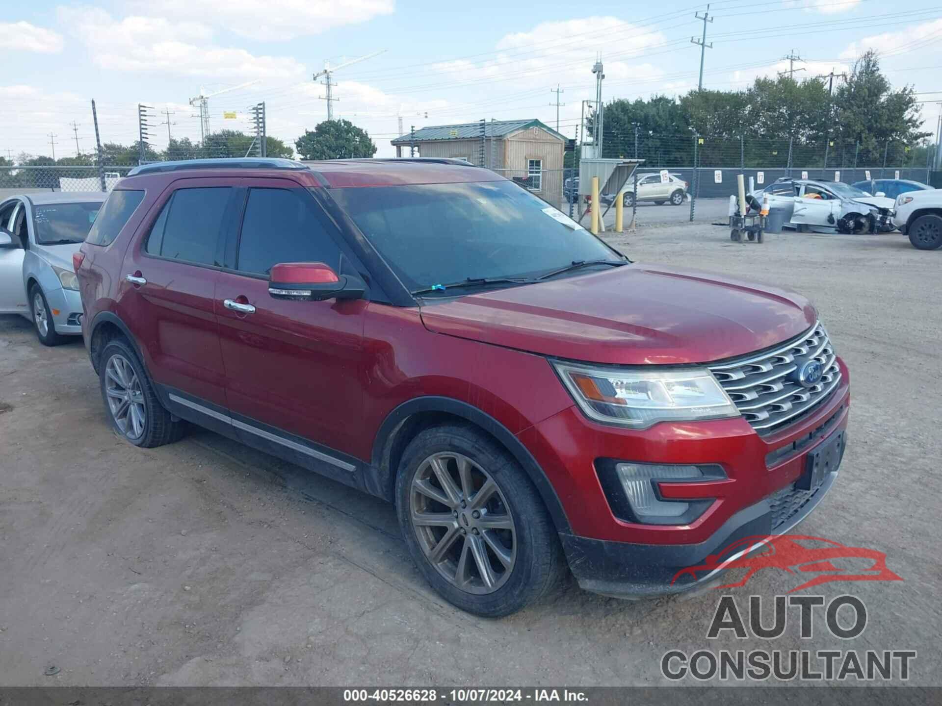 FORD EXPLORER 2017 - 1FM5K7F82HGE37342