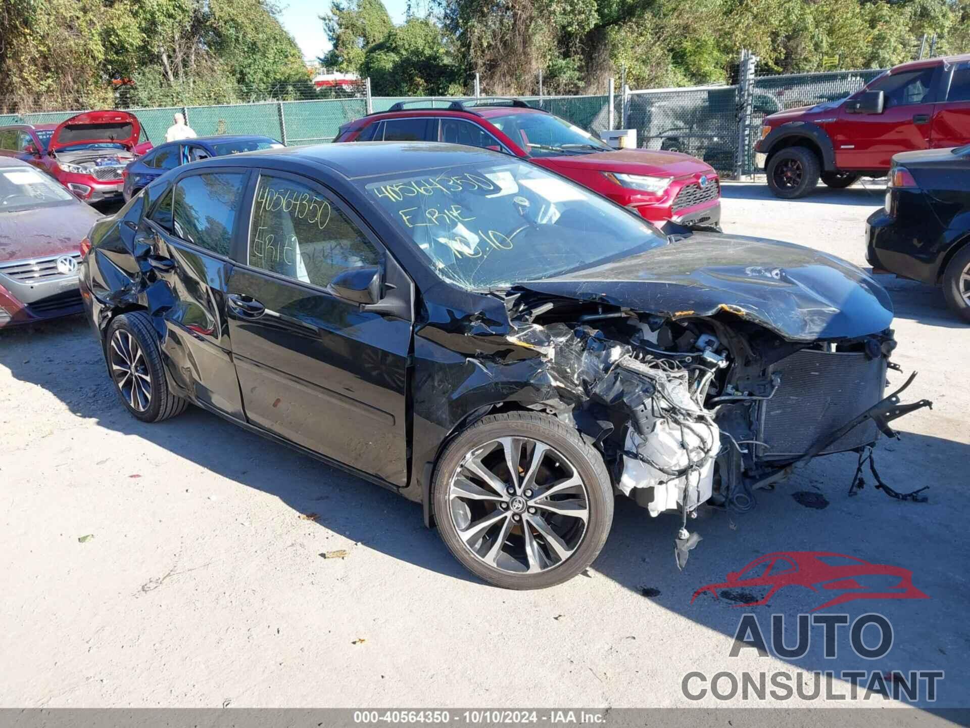 TOYOTA COROLLA 2018 - 2T1BURHE3JC990425