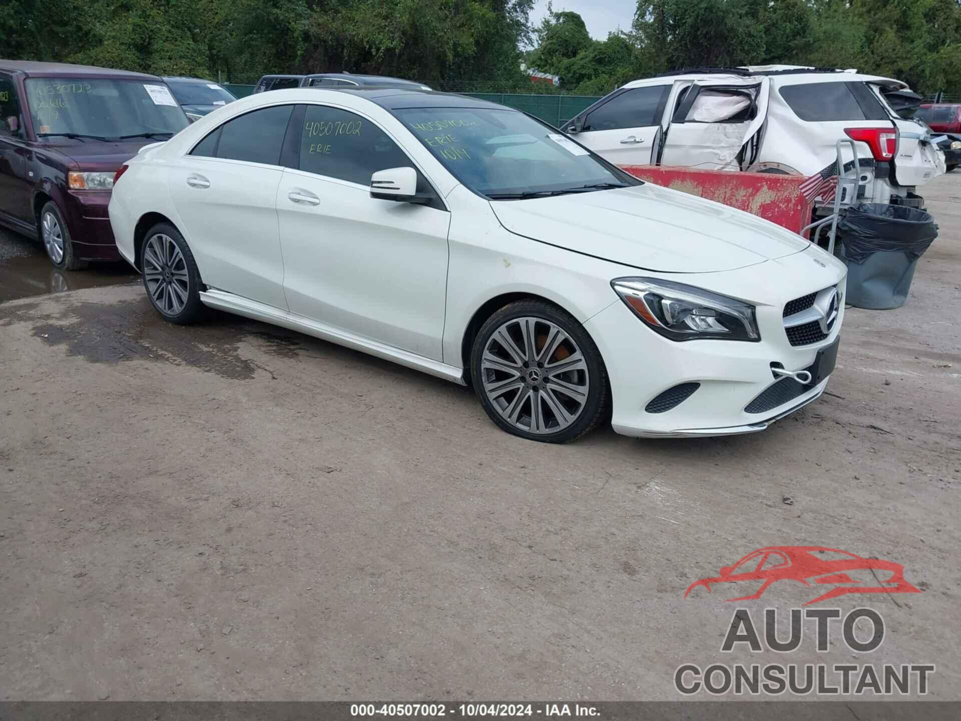 MERCEDES-BENZ CLA 250 2018 - WDDSJ4GB6JN529581