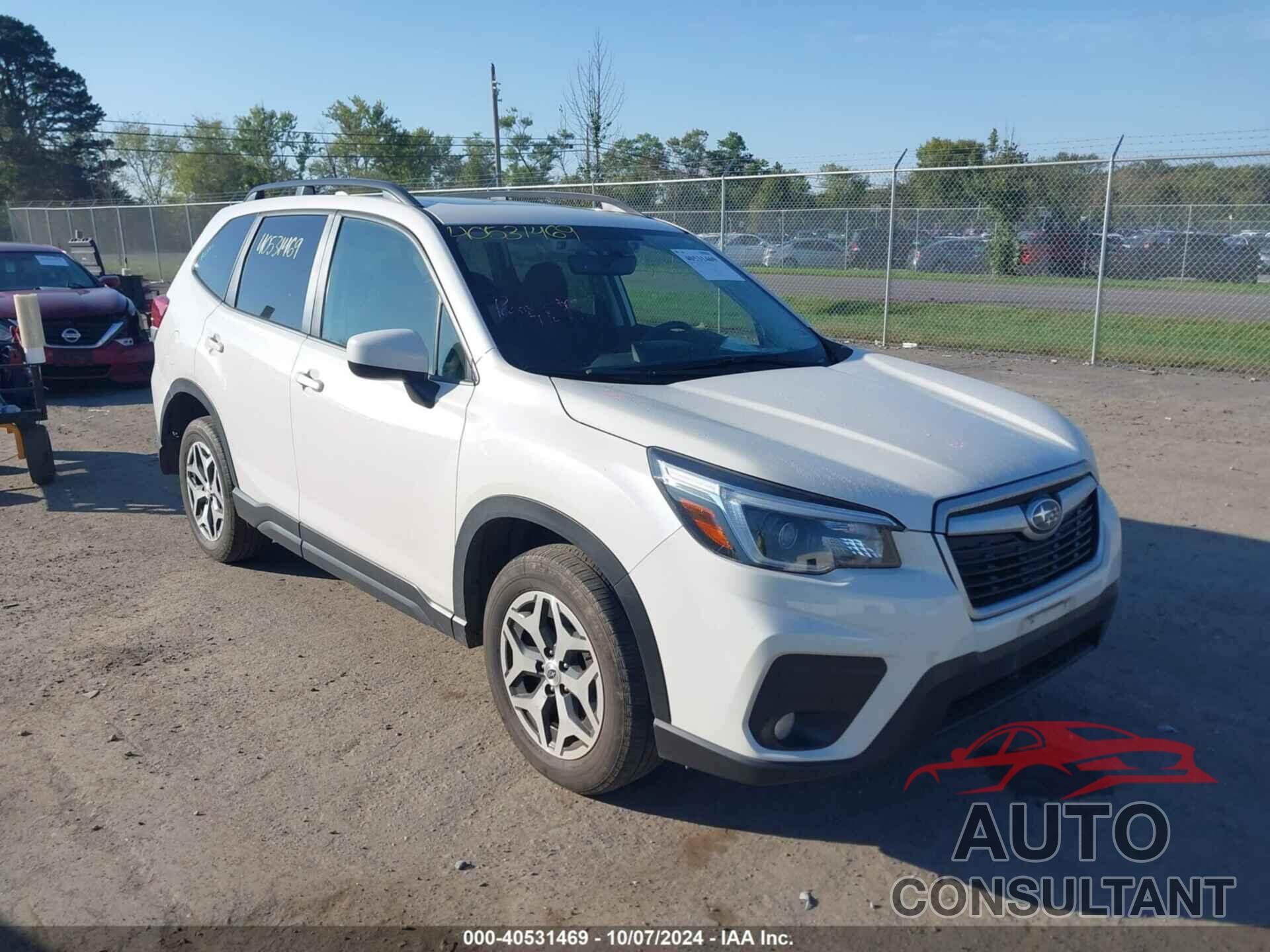 SUBARU FORESTER 2021 - JF2SKAJC1MH592549