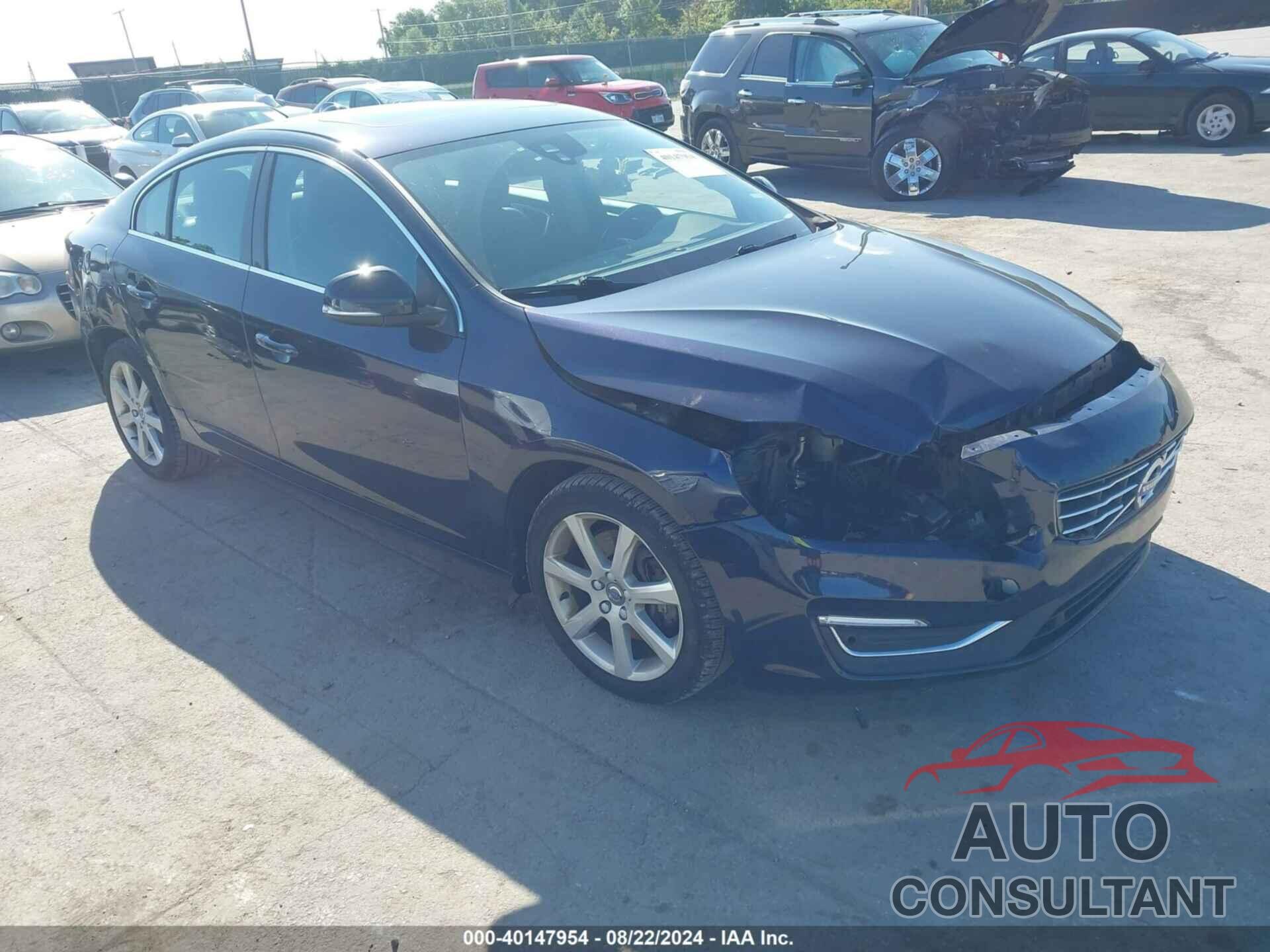 VOLVO S60 2016 - YV1612TK3G2406539