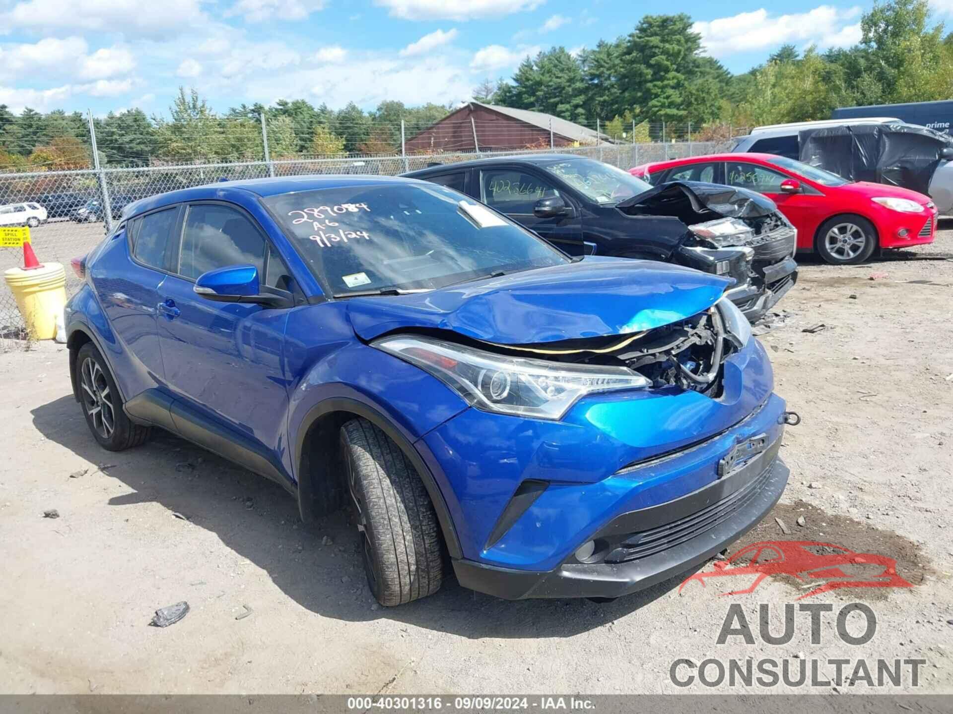 TOYOTA C-HR 2018 - NMTKHMBX8JR012140