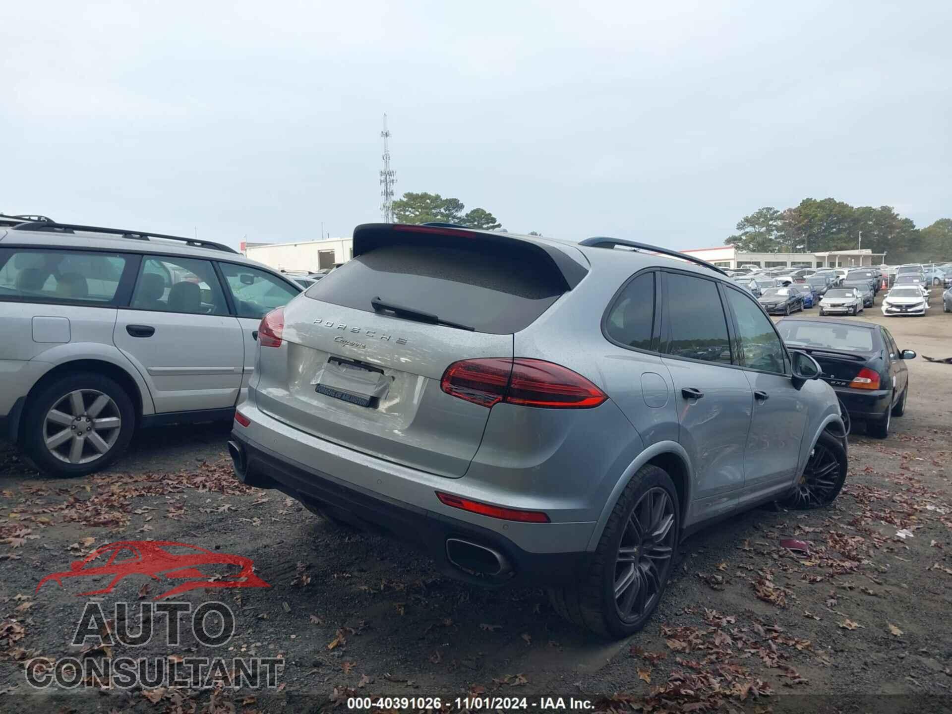 PORSCHE CAYENNE 2017 - WP1AA2A26HKA82263