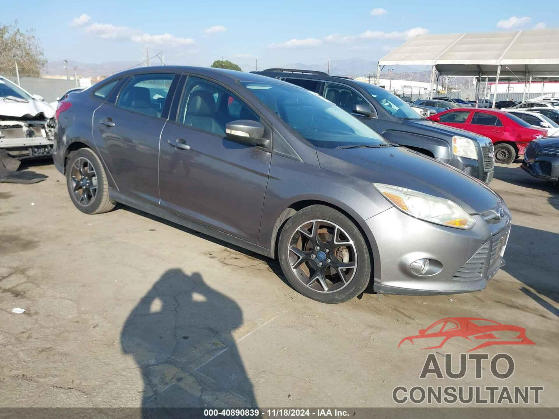 FORD FOCUS 2013 - 1FADP3F22DL107665