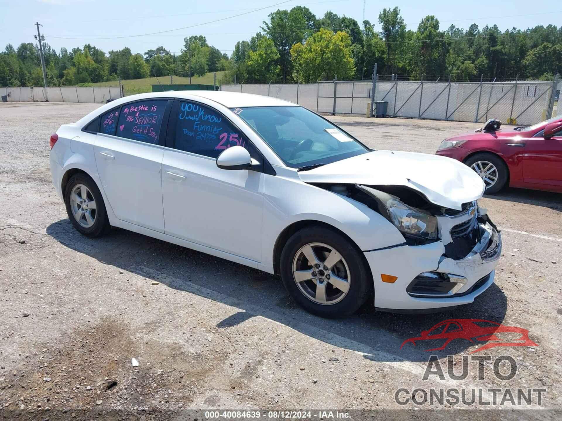 CHEVROLET CRUZE LIMITED 2016 - 1G1PE5SB8G7108193