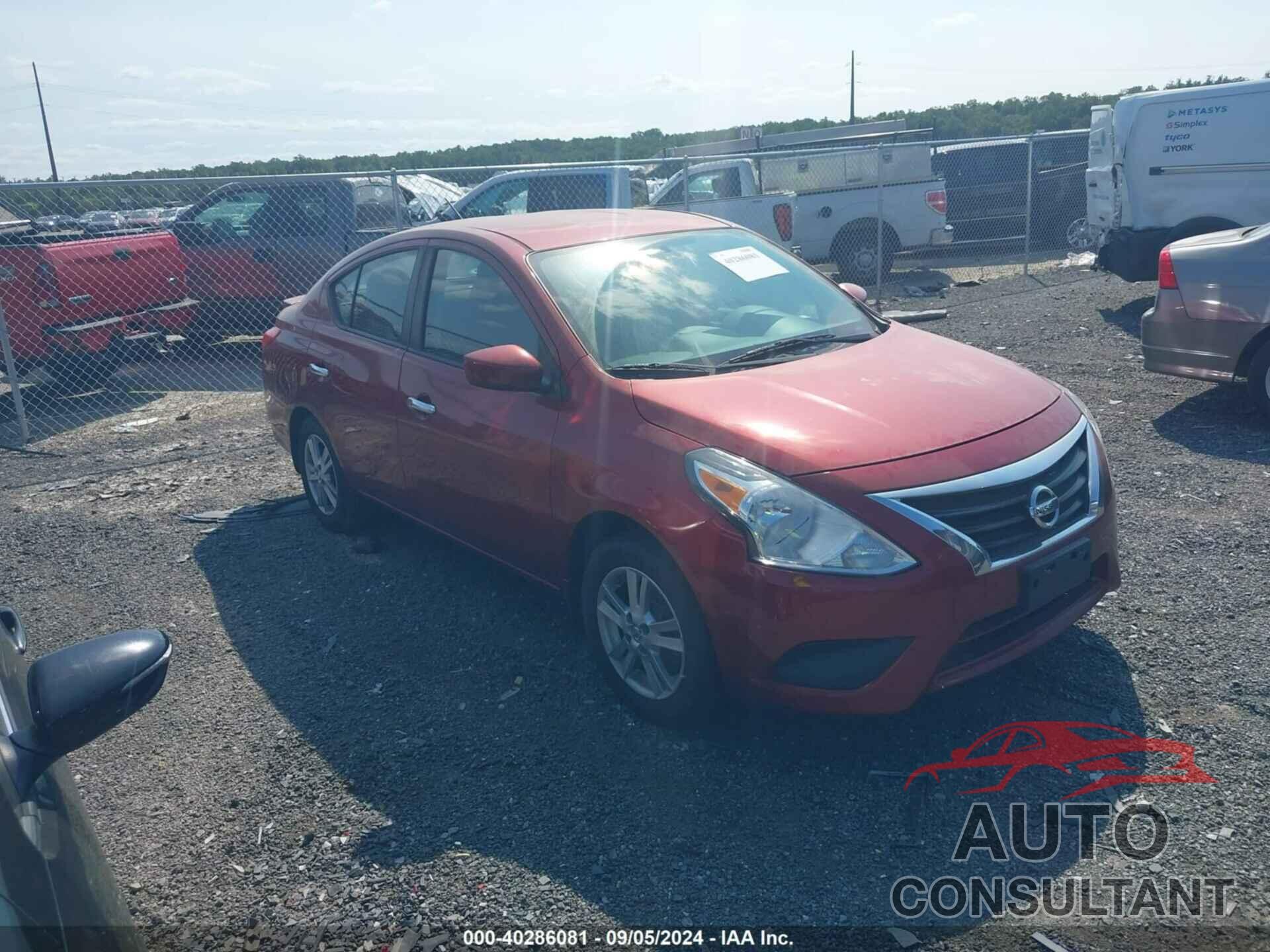 NISSAN VERSA 2016 - 3N1CN7AP8GL891495