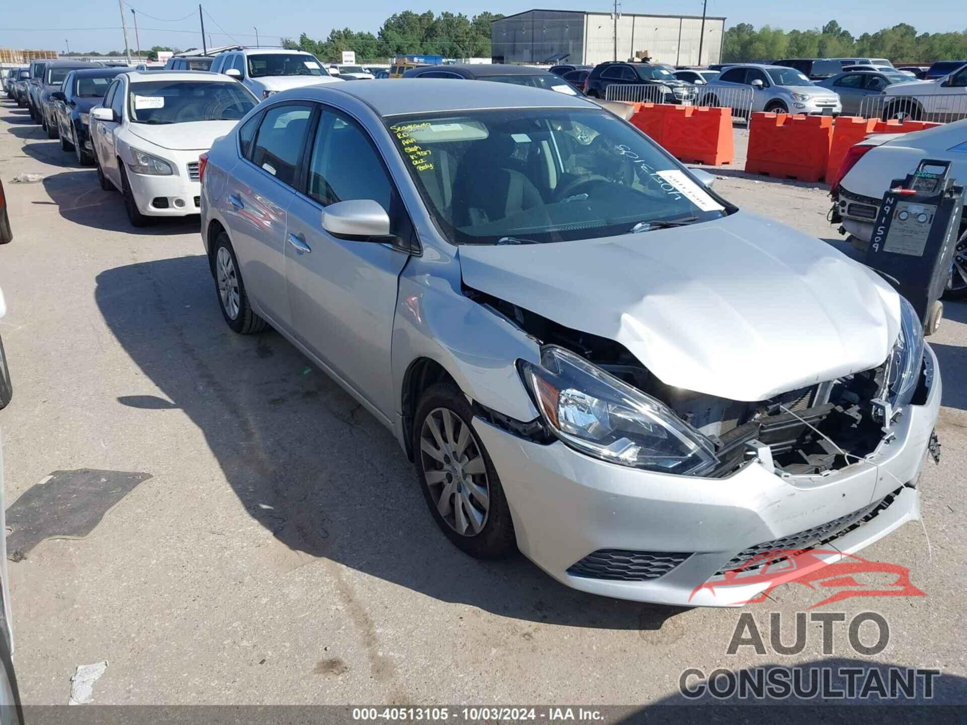 NISSAN SENTRA 2016 - 3N1AB7AP5GY272002