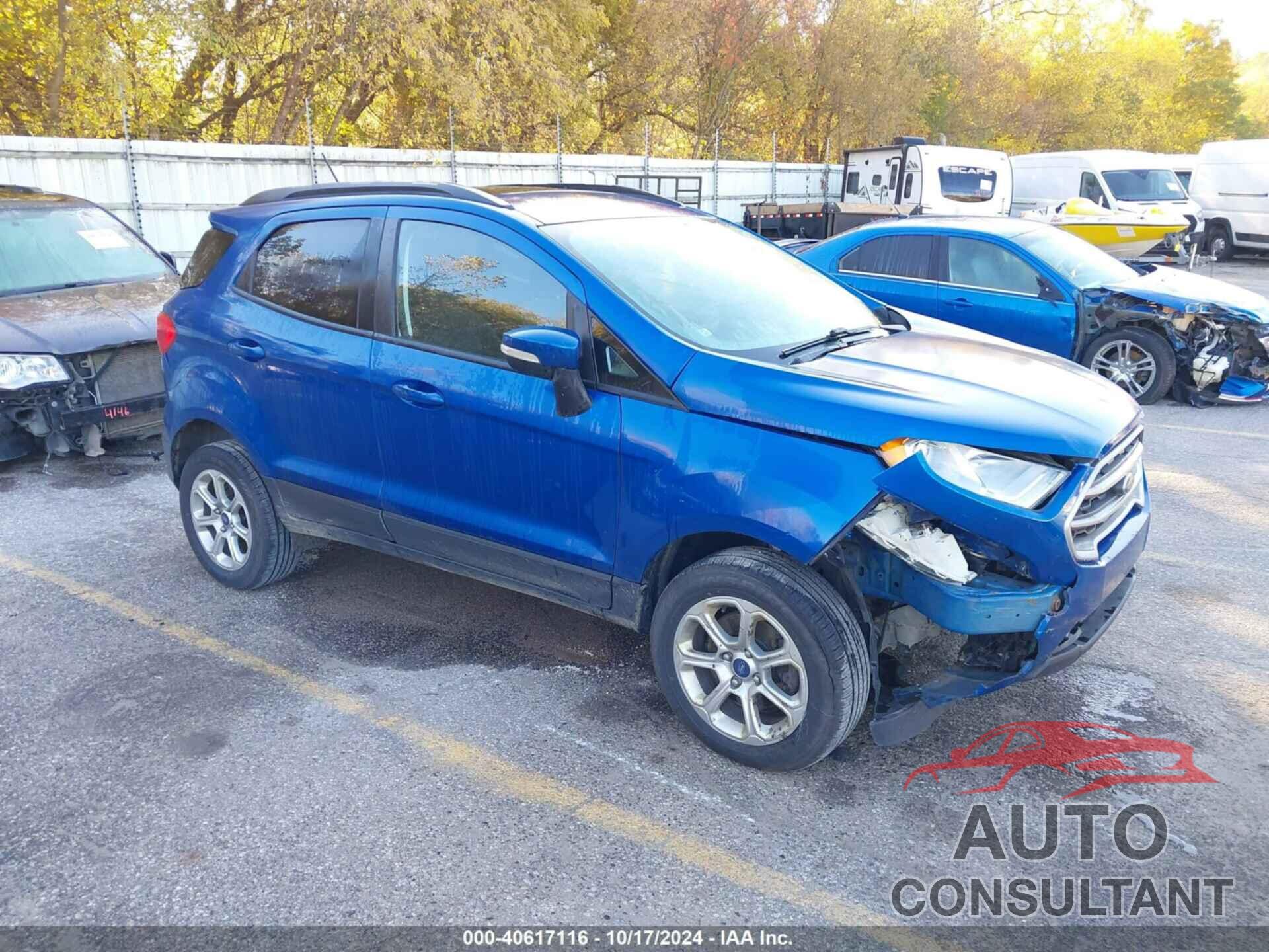 FORD ECOSPORT 2018 - MAJ6P1UL9JC186031