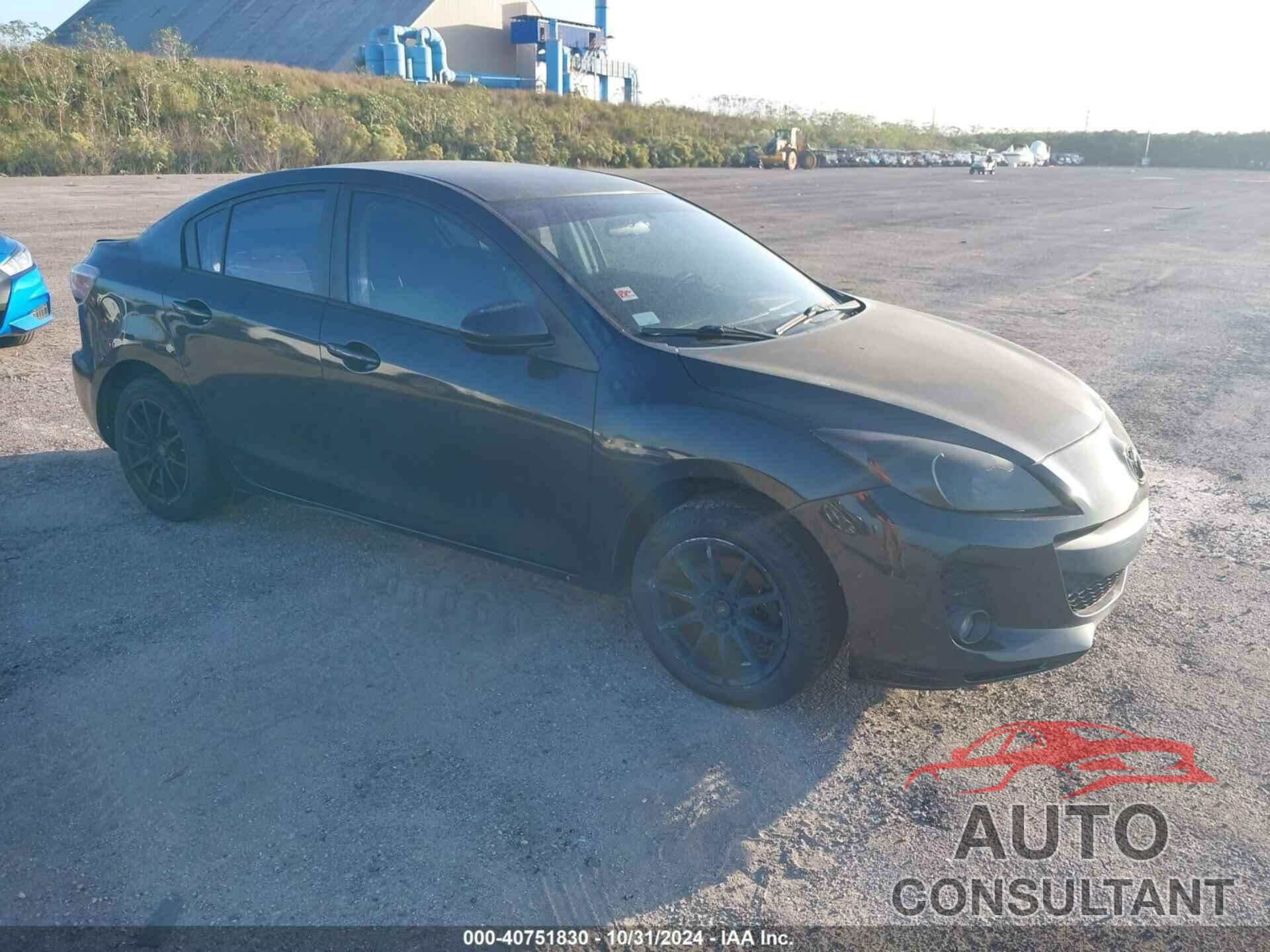 MAZDA MAZDA3 2013 - JM1BL1U7XD1703277