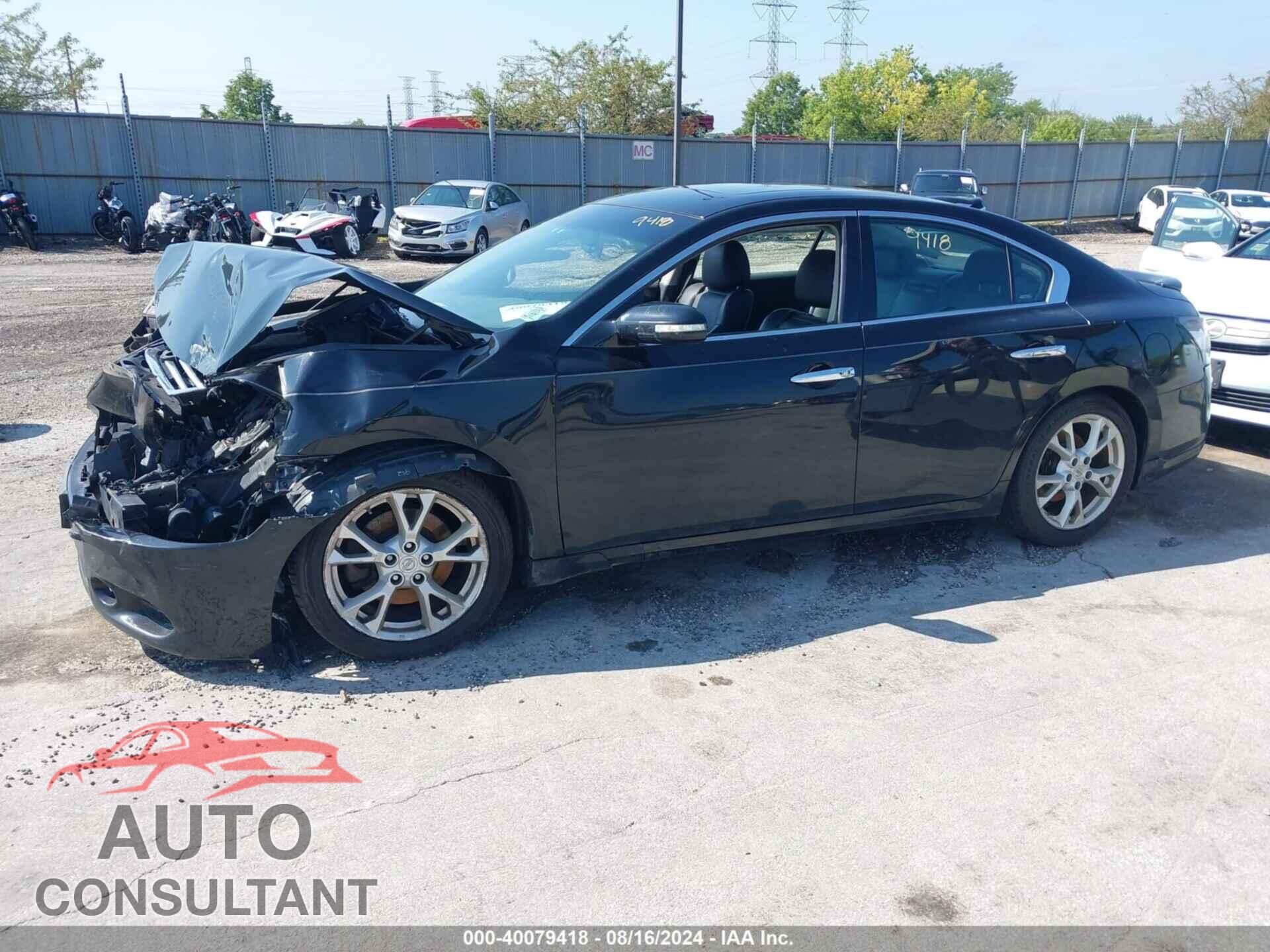 NISSAN MAXIMA 2013 - 1N4AA5AP1DC806109