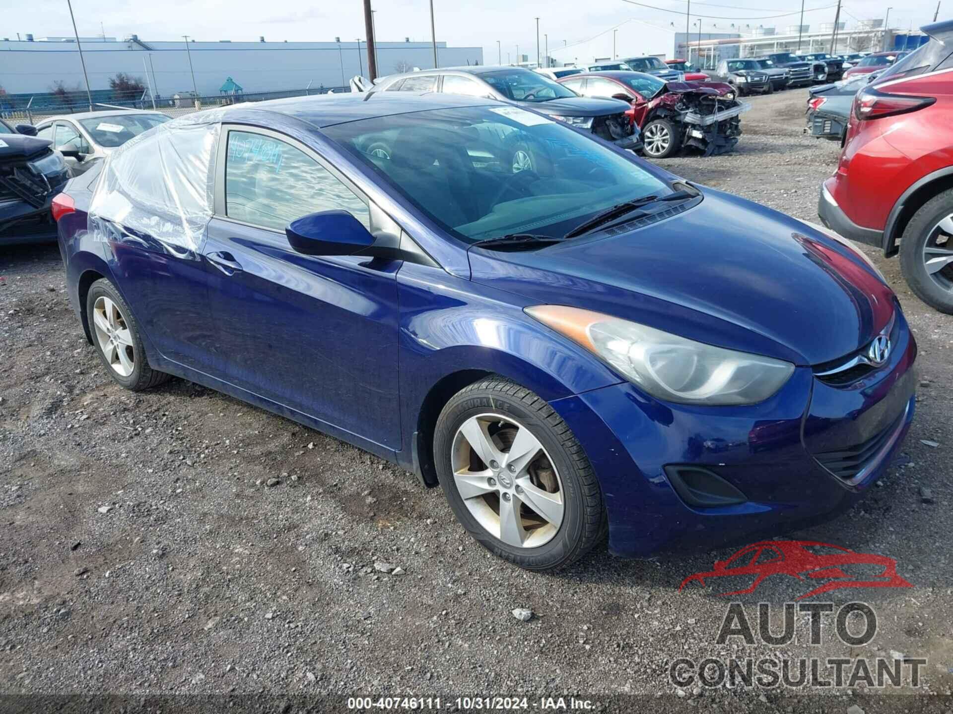 HYUNDAI ELANTRA 2013 - 5NPDH4AE1DH403344