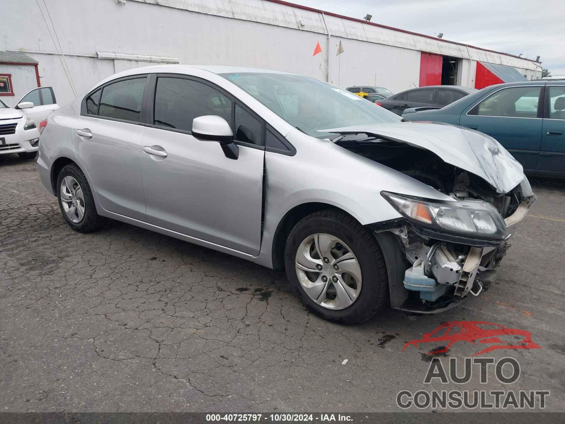 HONDA CIVIC 2013 - 19XFB2F53DE245374