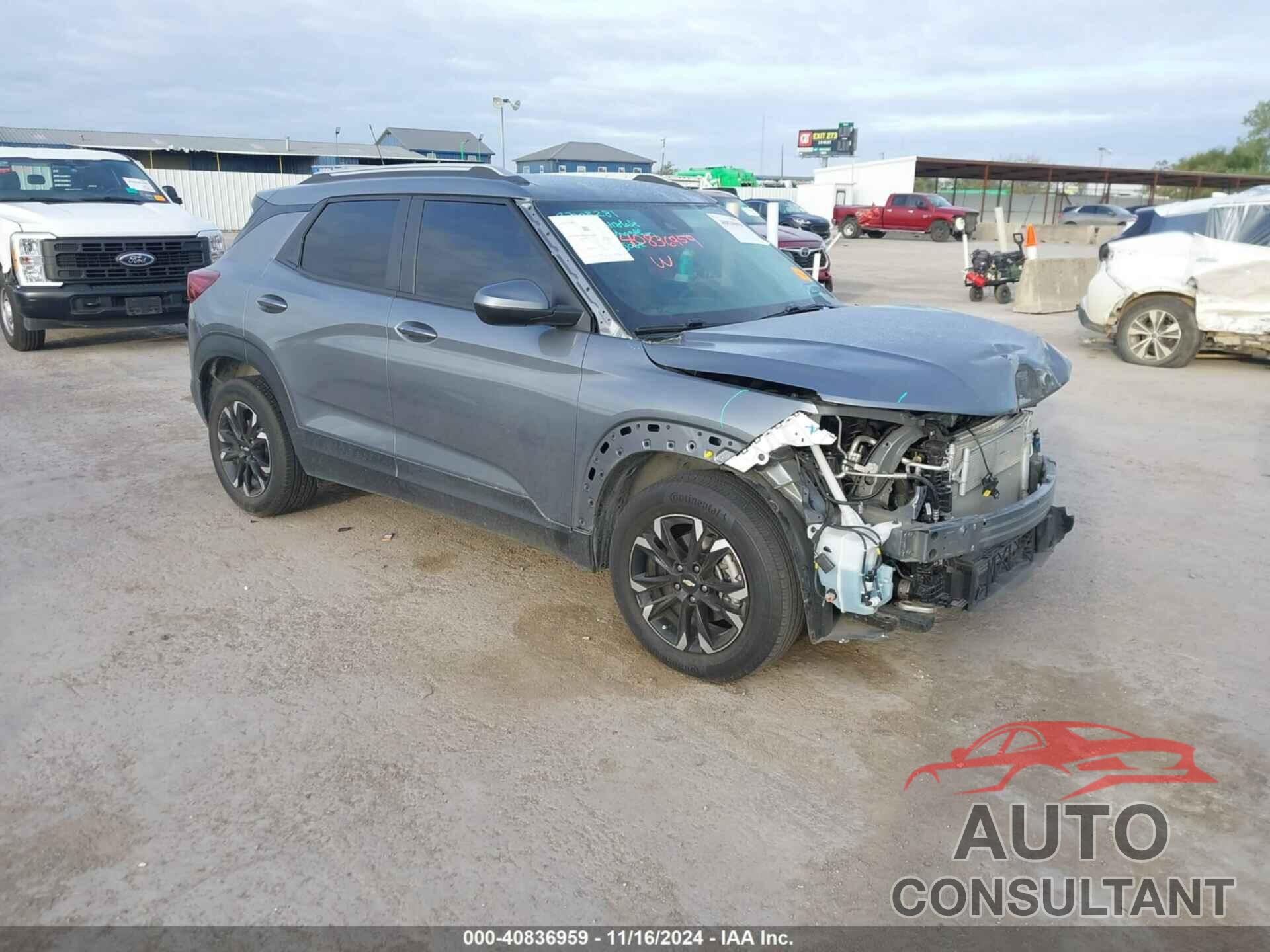 CHEVROLET TRAILBLAZER 2022 - KL79MPSL3NB059628