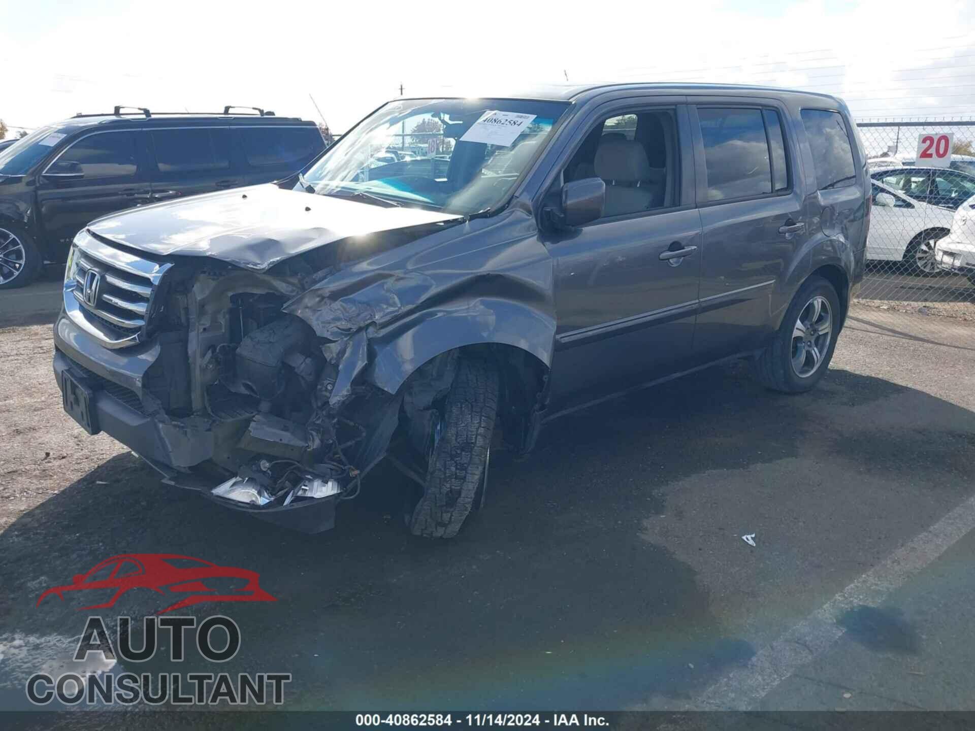 HONDA PILOT 2015 - 5FNYF4H35FB074886