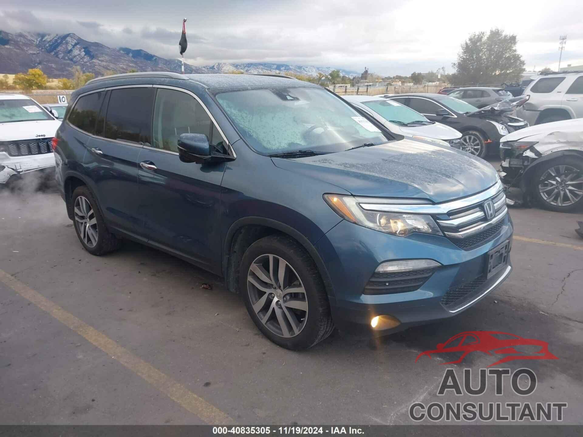 HONDA PILOT 2017 - 5FNYF6H90HB060168