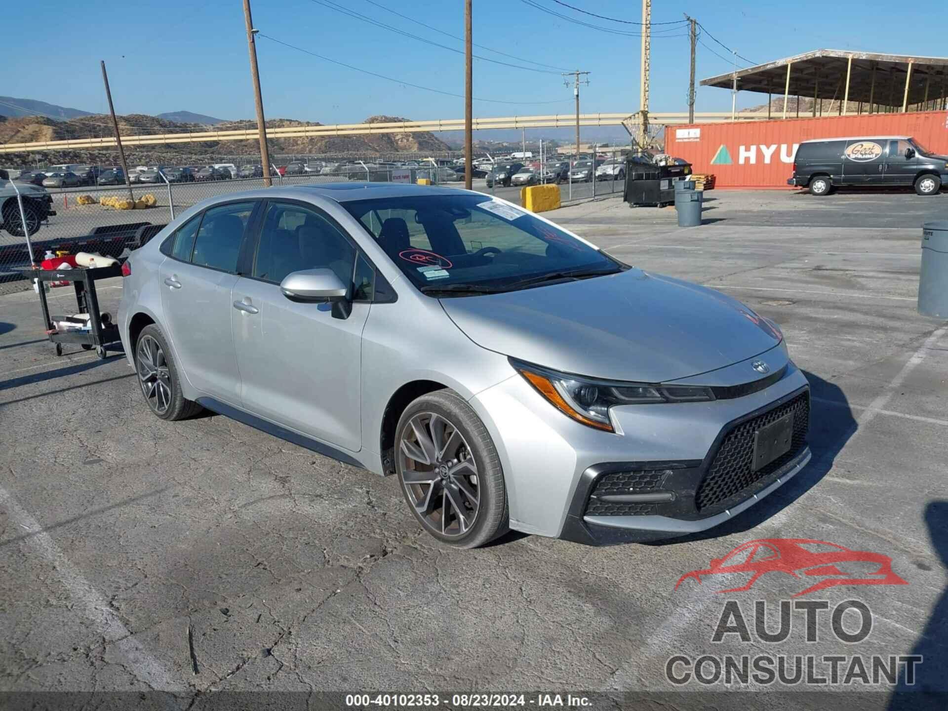 TOYOTA COROLLA 2022 - JTDP4MCE3N3509071