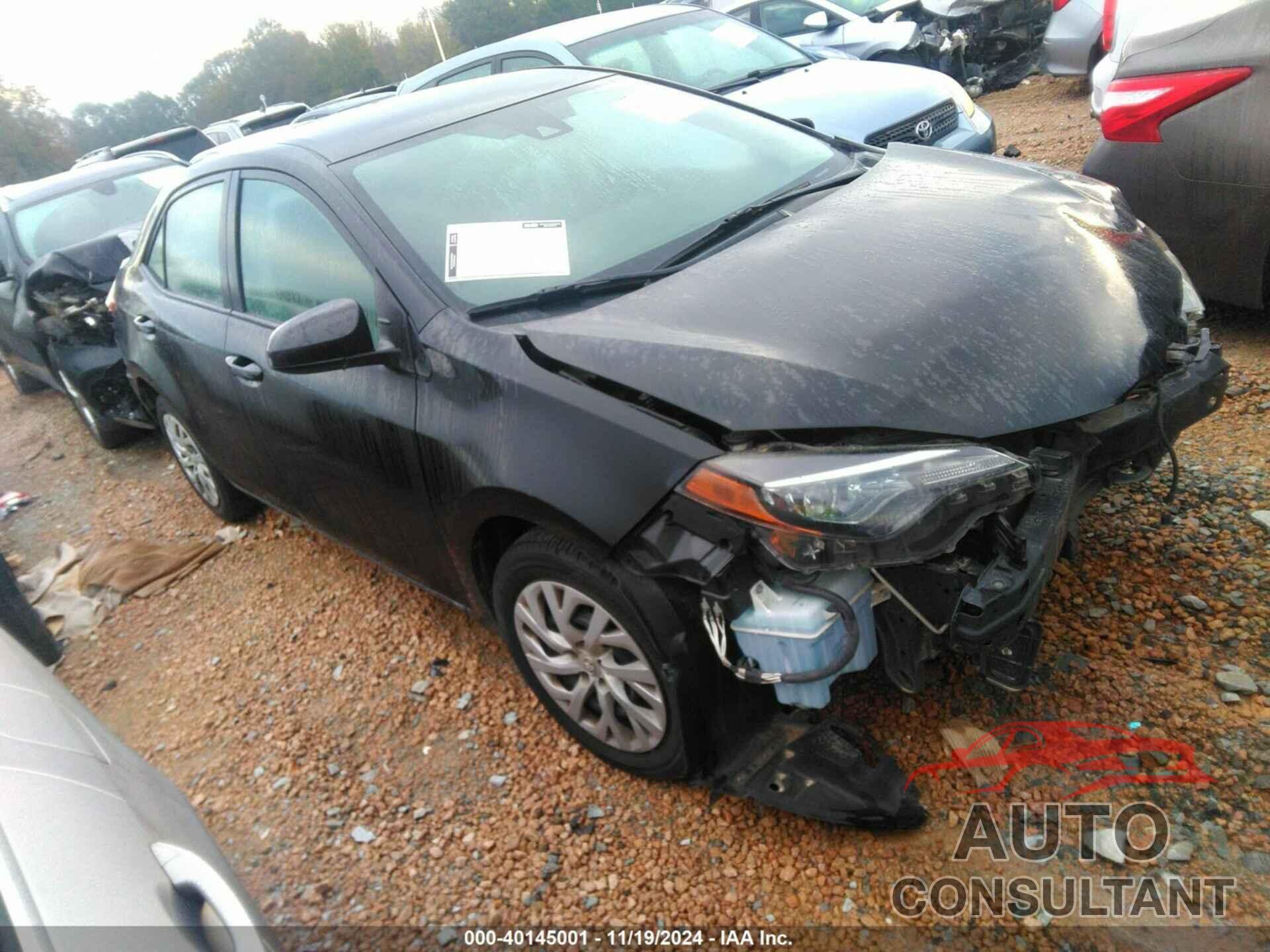 TOYOTA COROLLA 2018 - 2T1BURHE3JC061609